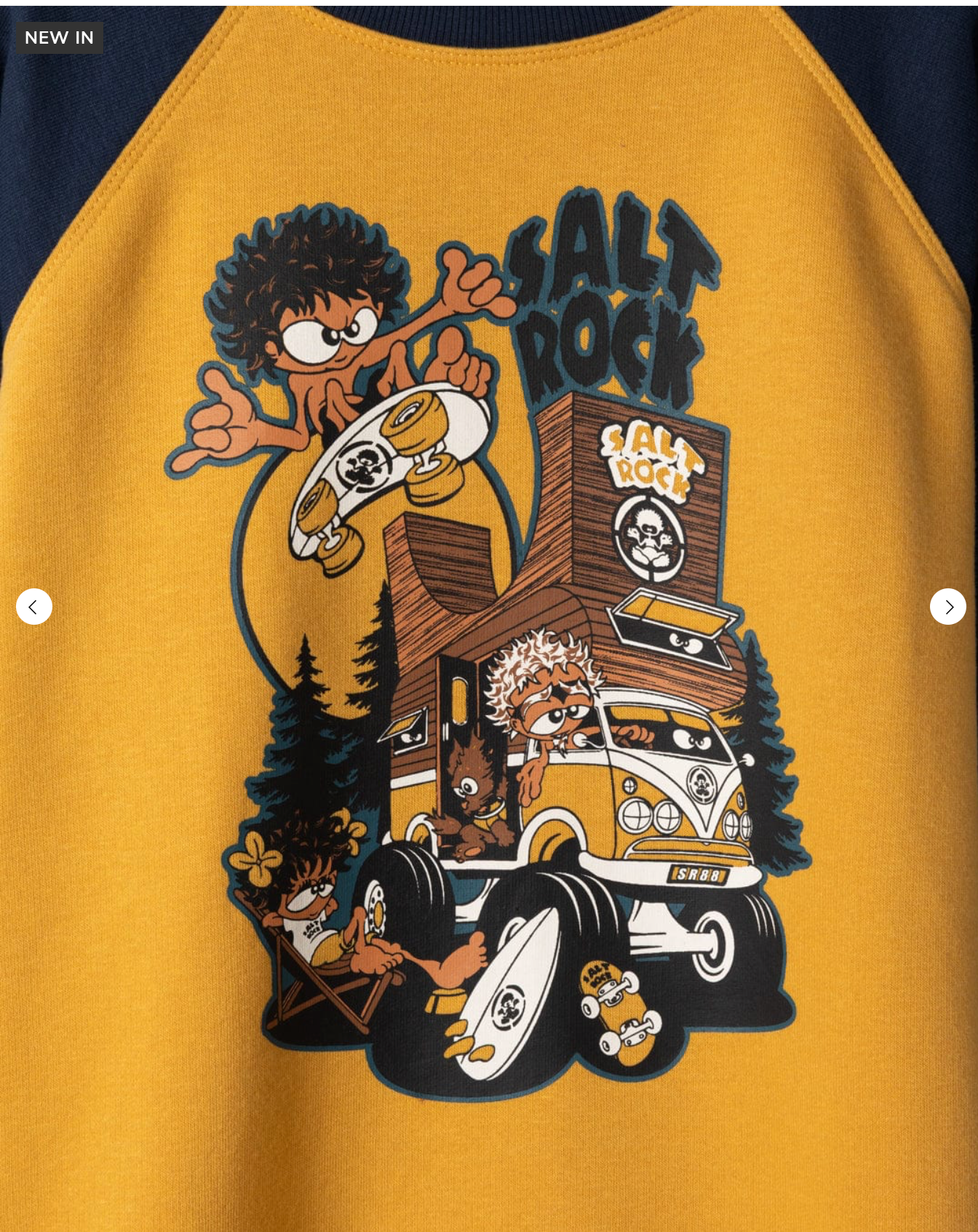 Saltrock Tokotrip - Boys Sweat Shirt - Yellow