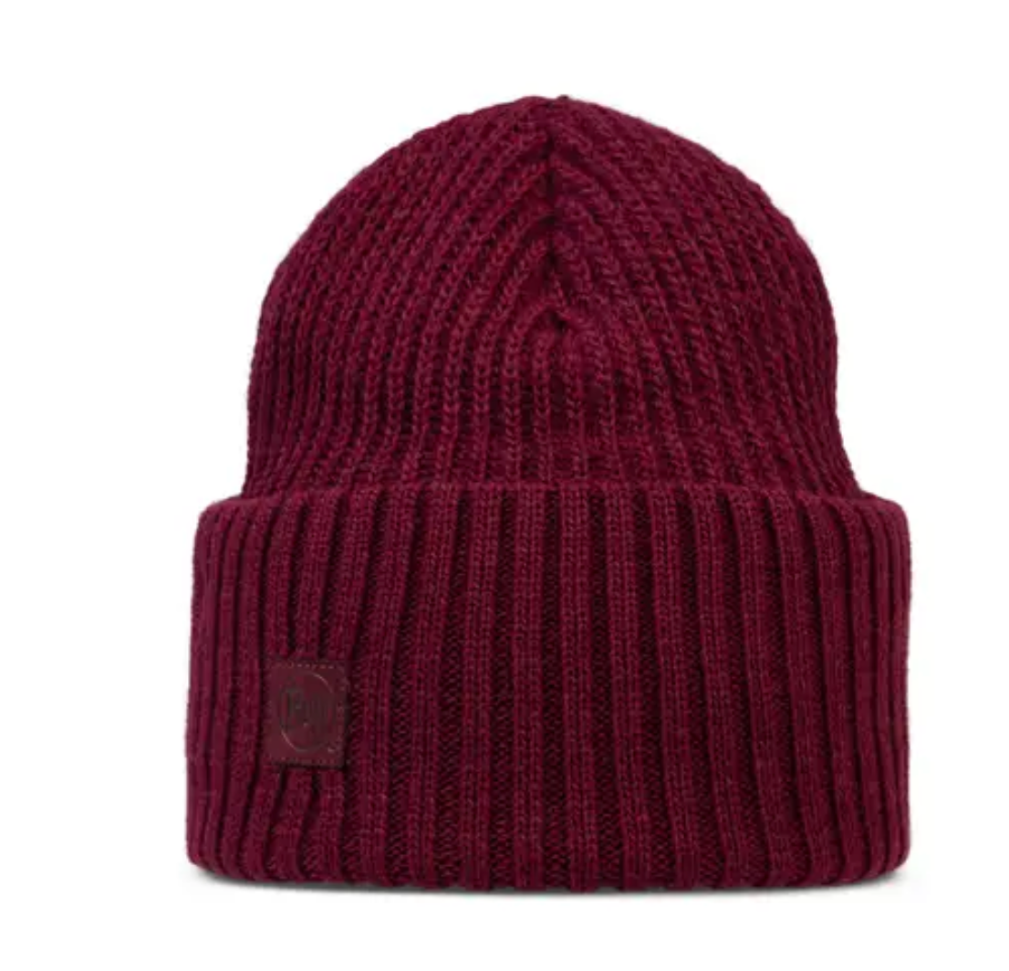 BUFF Knitted Beanie Rutger Garnet