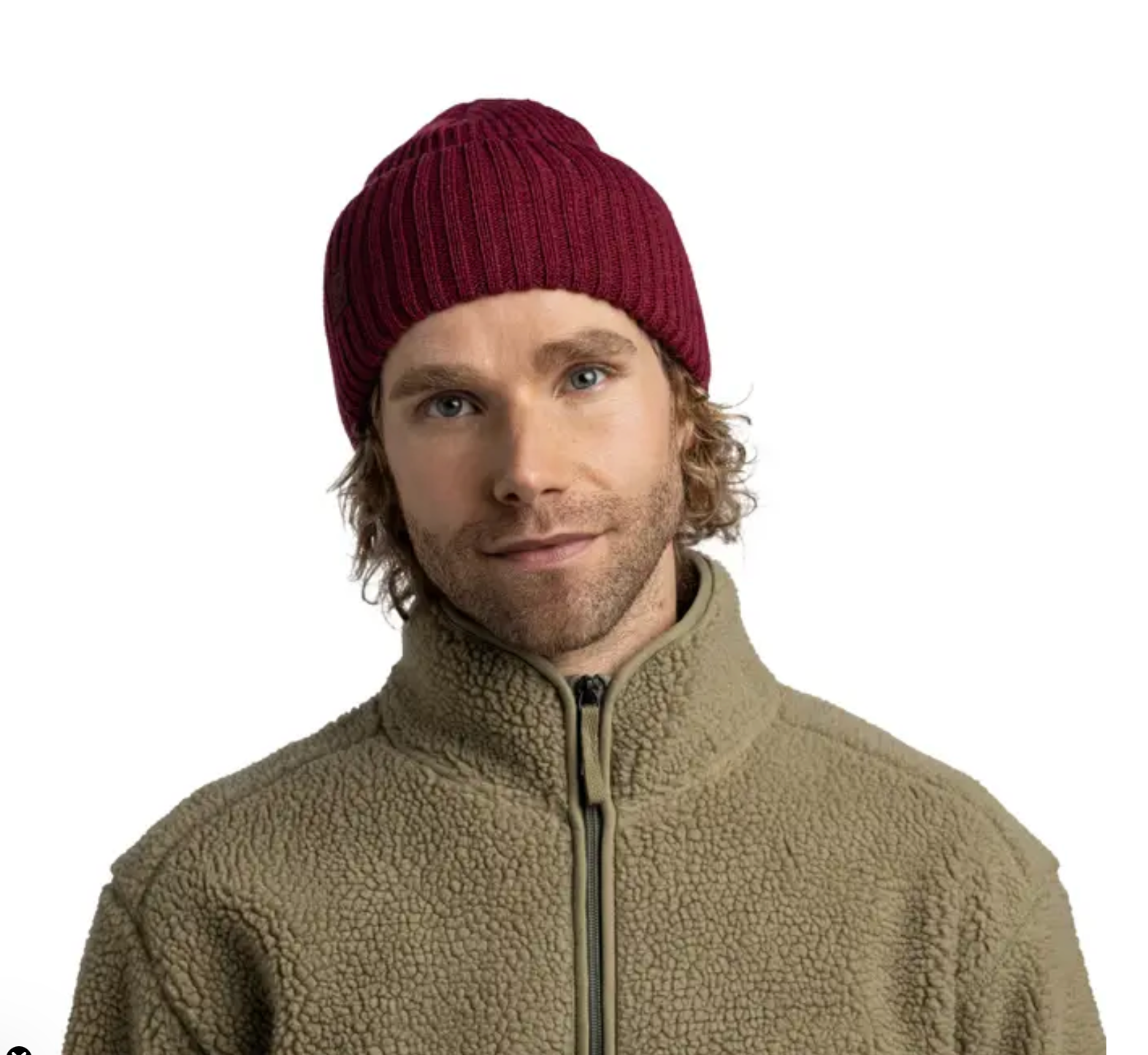 BUFF Knitted Beanie Rutger Garnet
