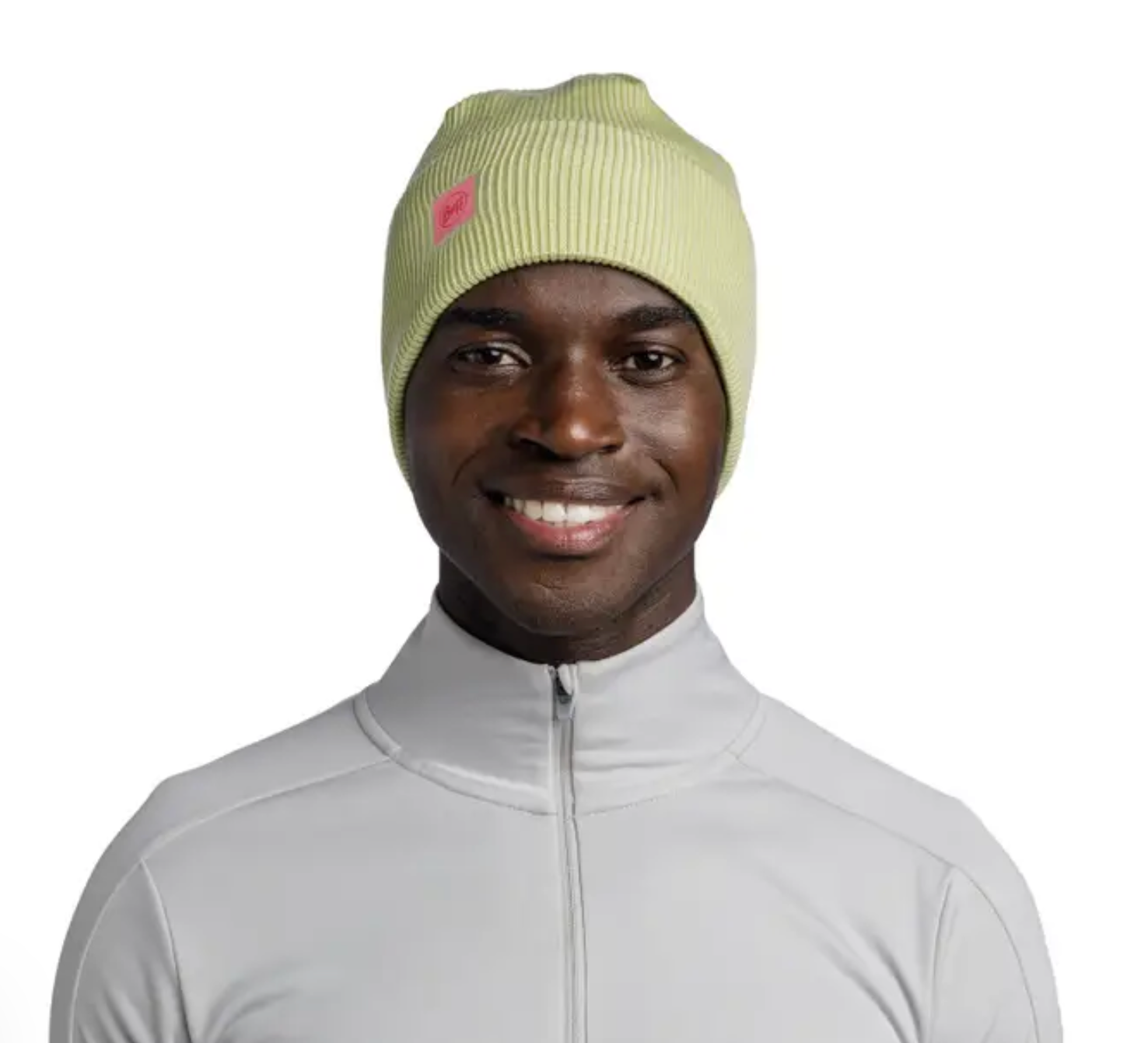 BUFF CrossKnit Beanie Solid Sheen Yellow