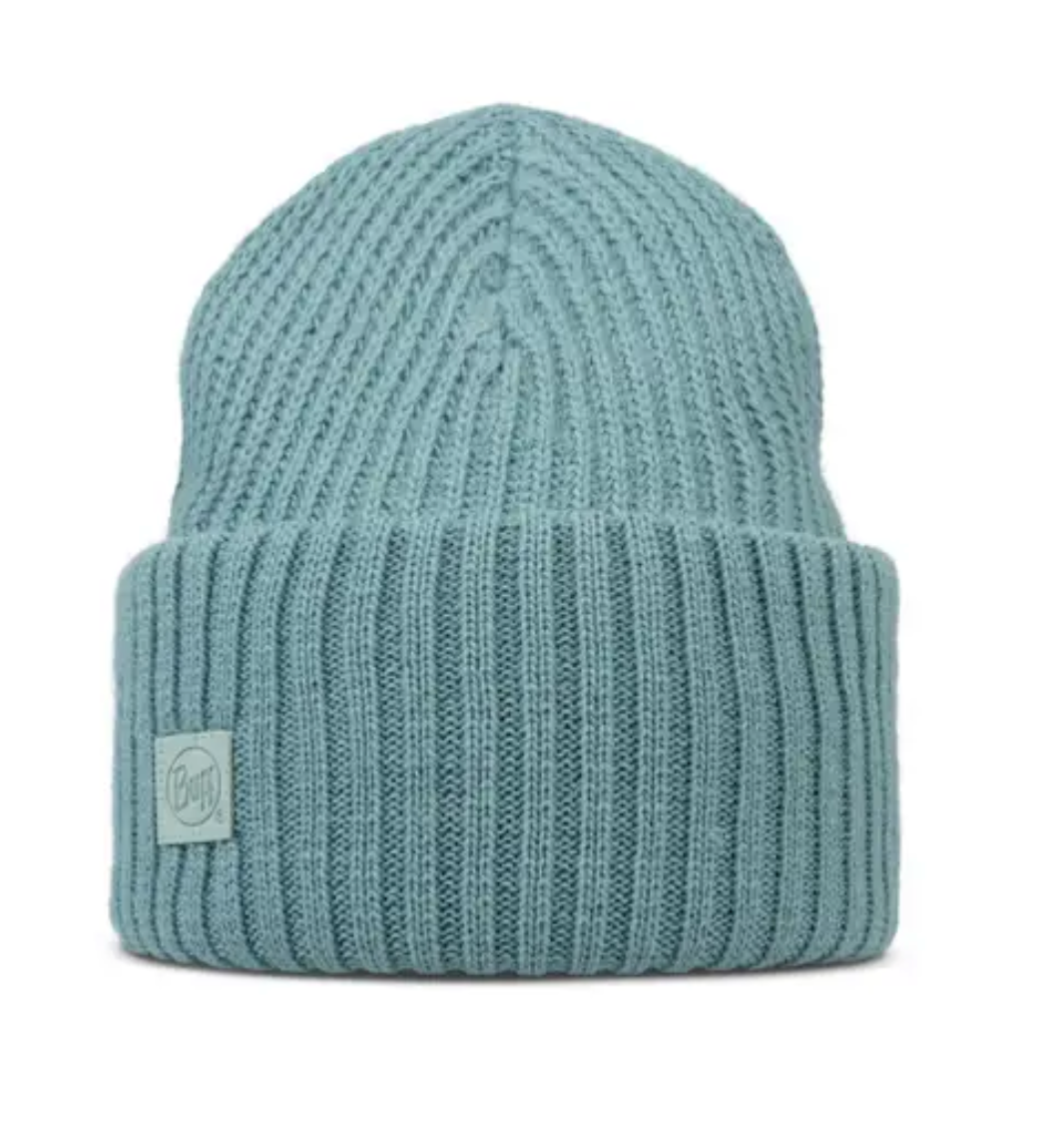 BUFF Knitted Beanie Rutger Blue Glass