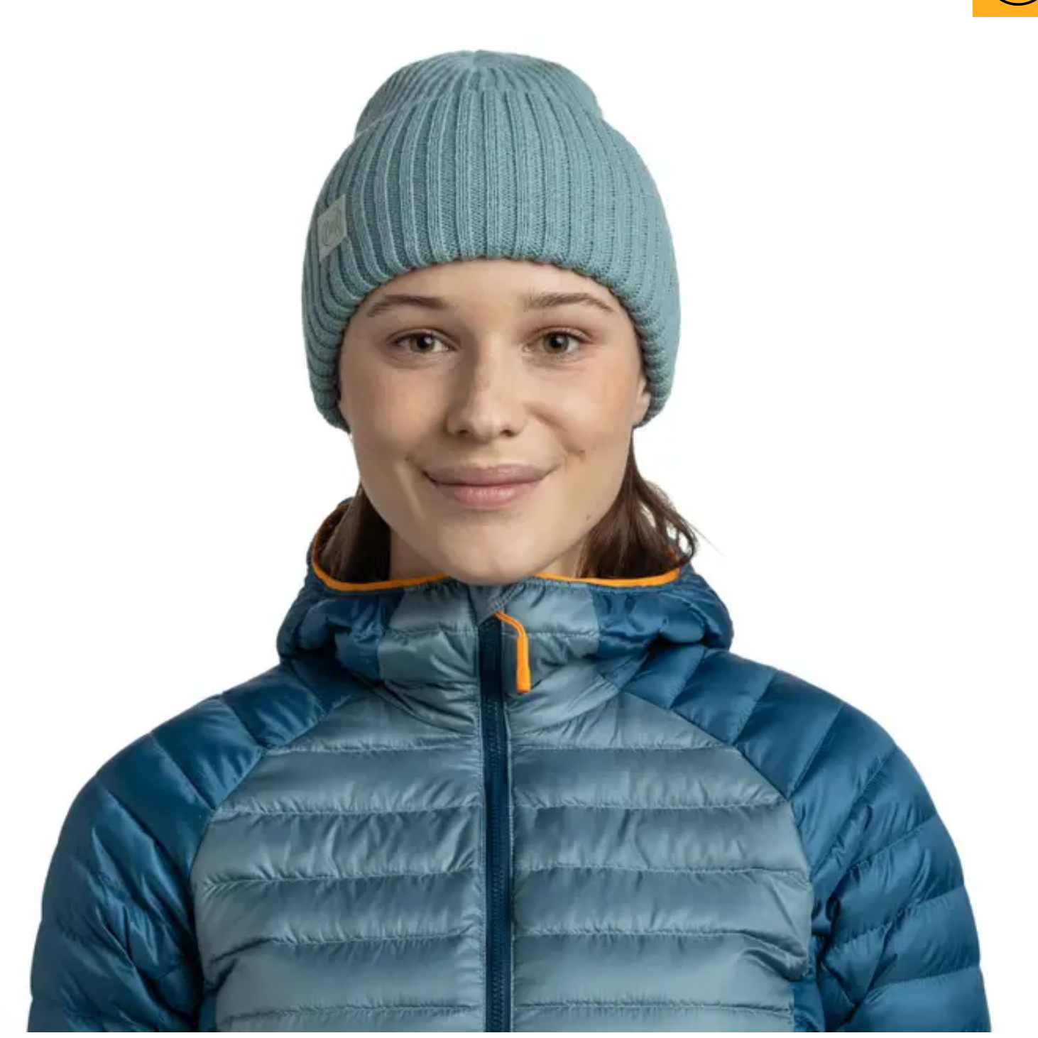 BUFF Knitted Beanie Rutger Blue Glass