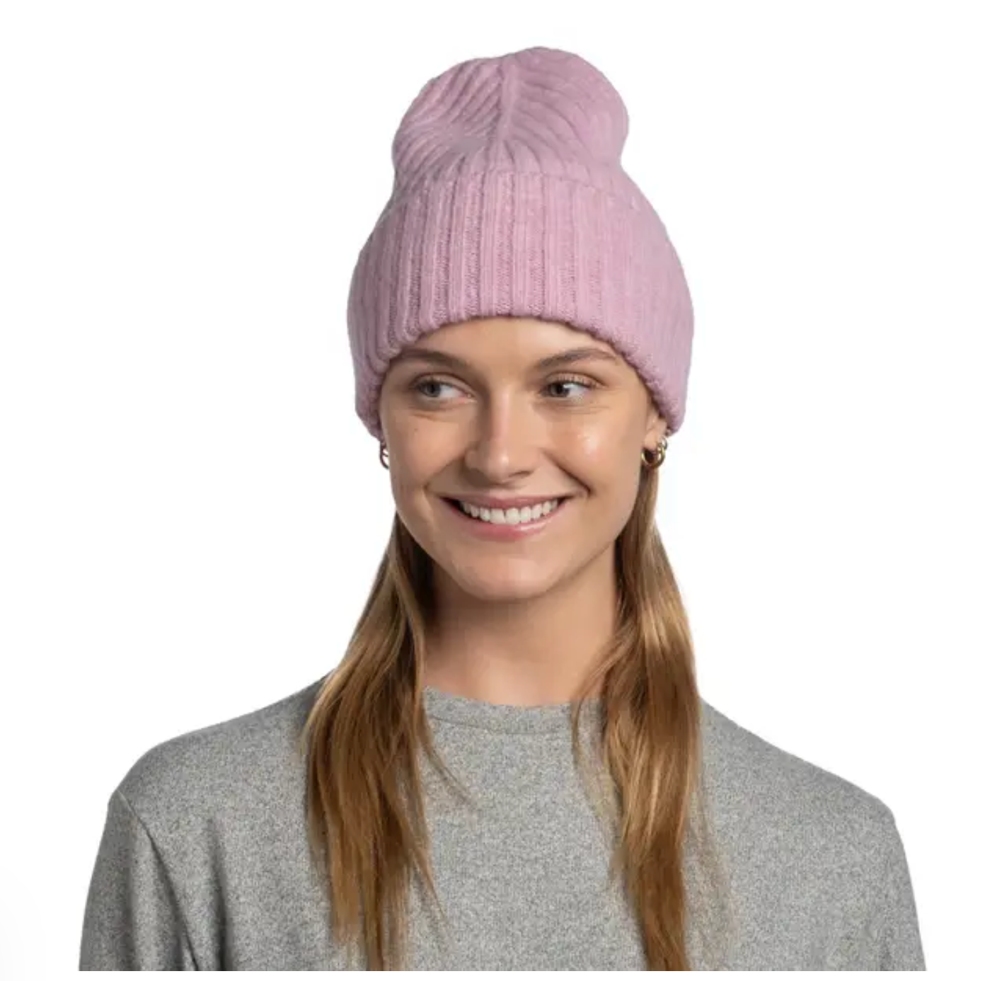 BUFF Knitted Beanie Nilah Camelia