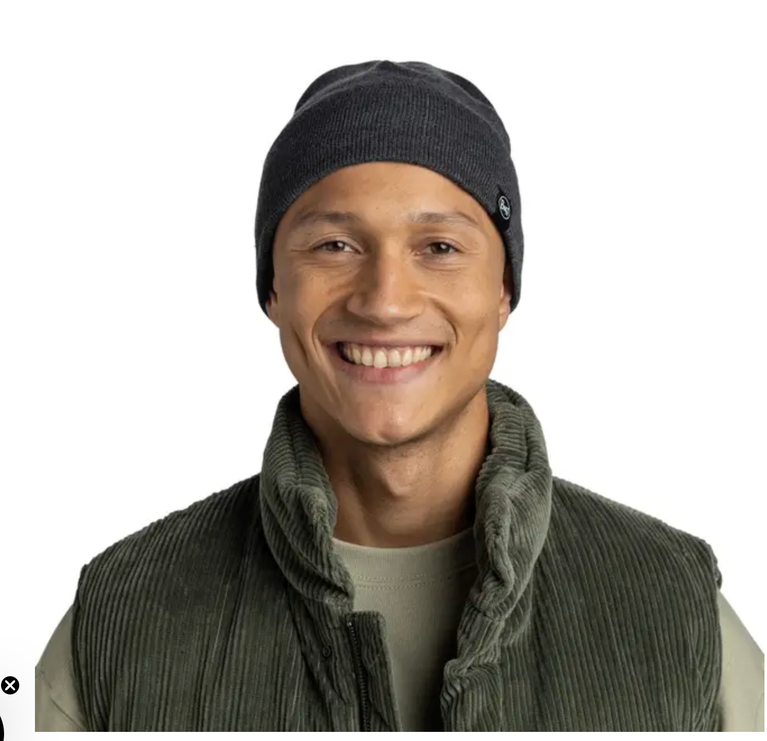 BUFF Knitted & Polar Beanie Lilon Short Grey Heather