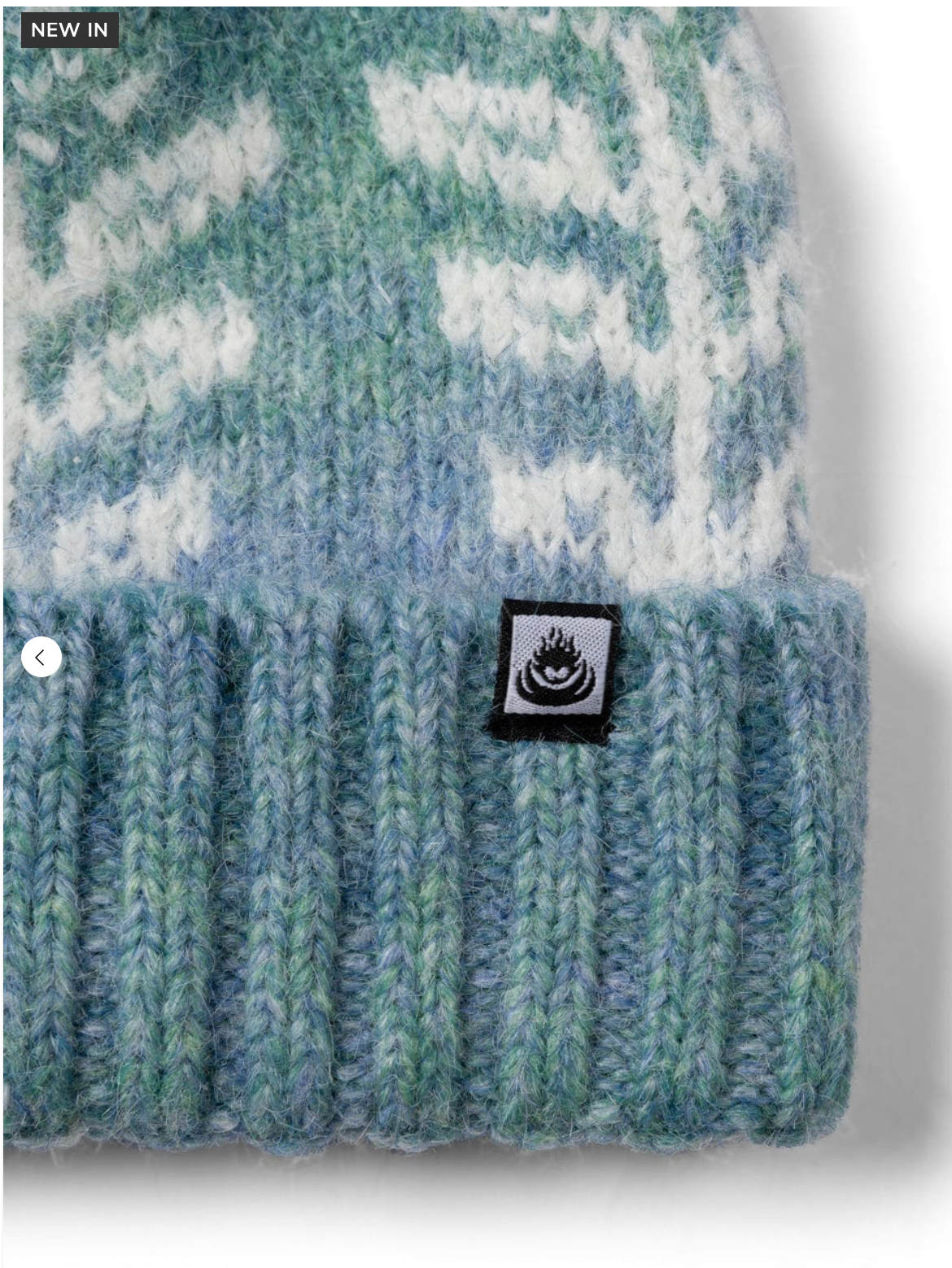 SALTROCK Quiver - Fairisle Bobble Hat - Light Blue