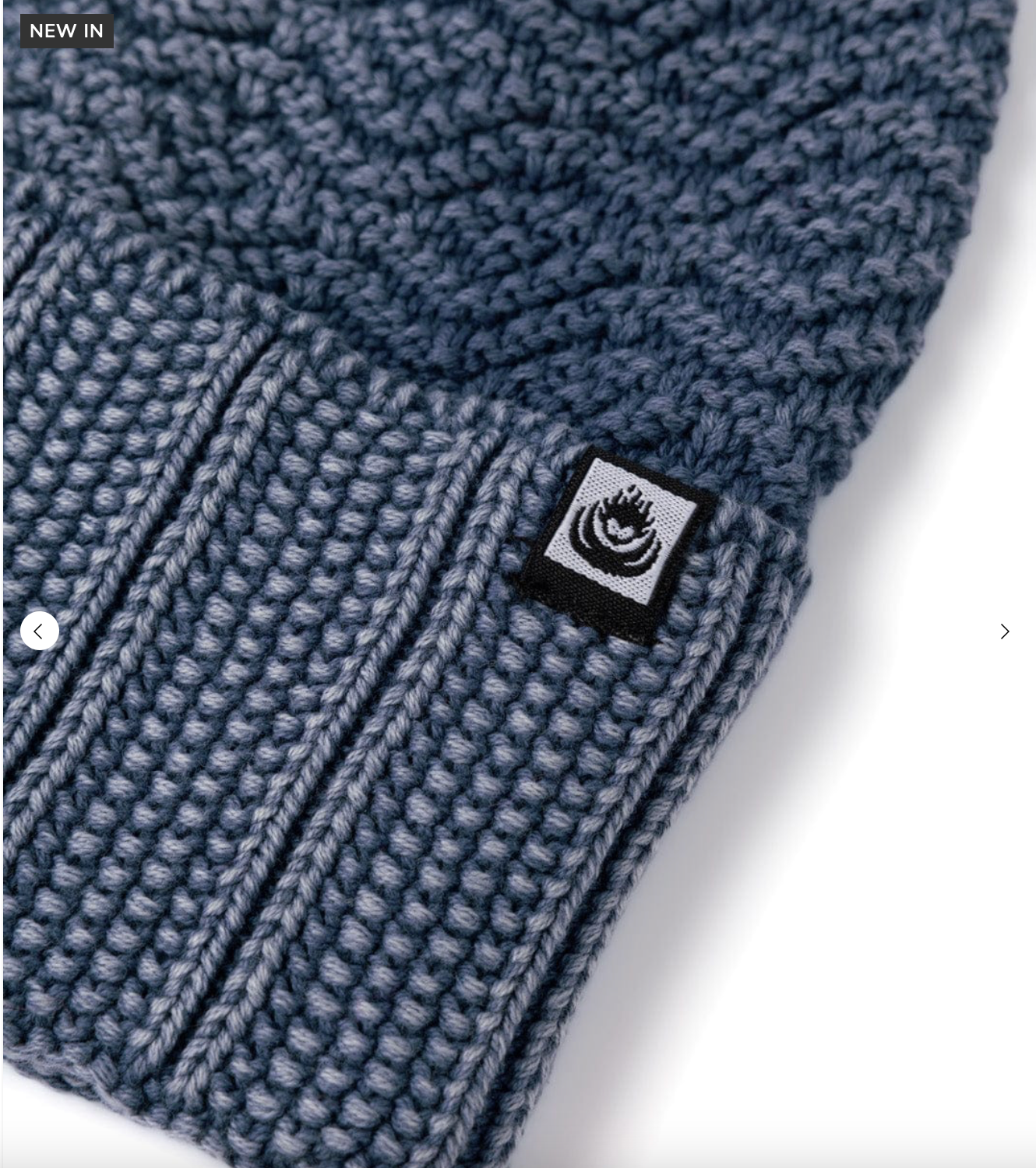 SALTROCK Colt - Acid Wash Beanie - Blue