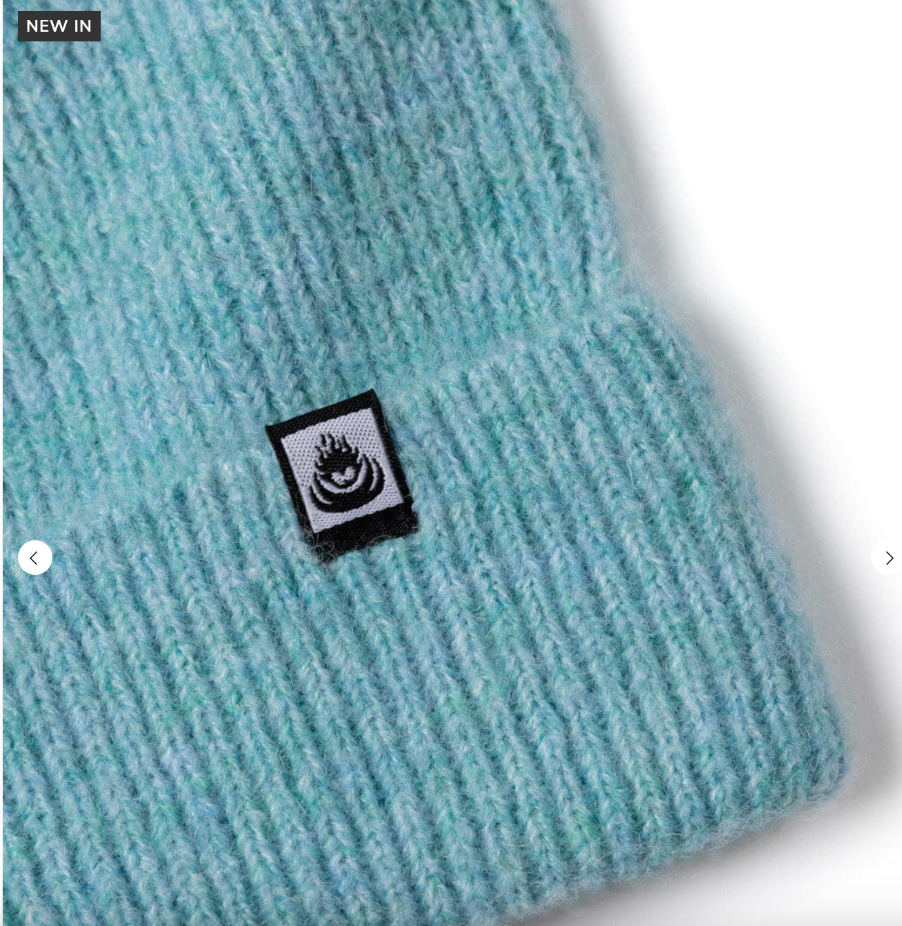 SALTROCK Brushed Maine - Recycled Beanie - Light Blue