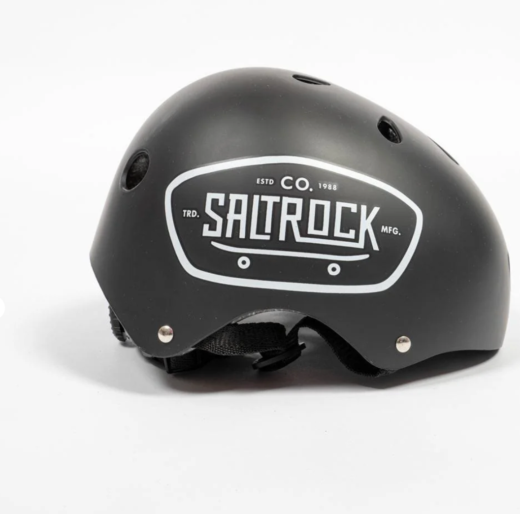 SALTROCK Hardskate - Skate Helmet - Black