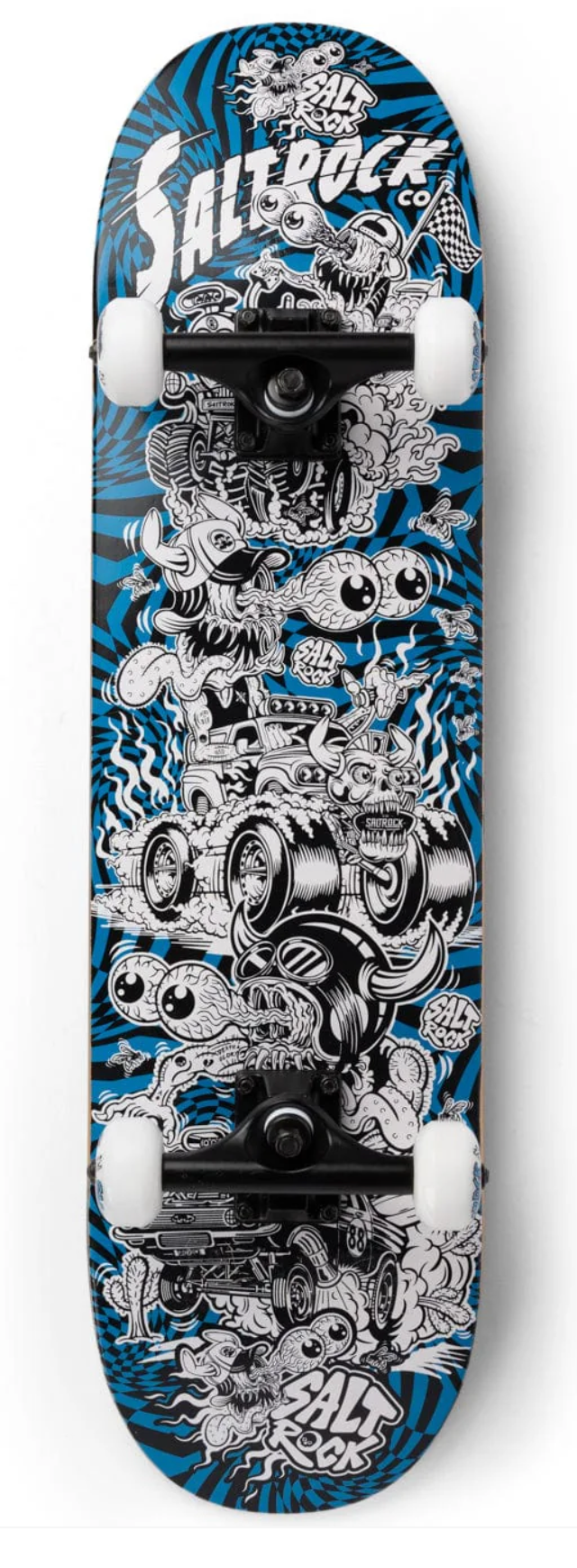 SALTROCK Creeptrilogy - Skateboard - Blue