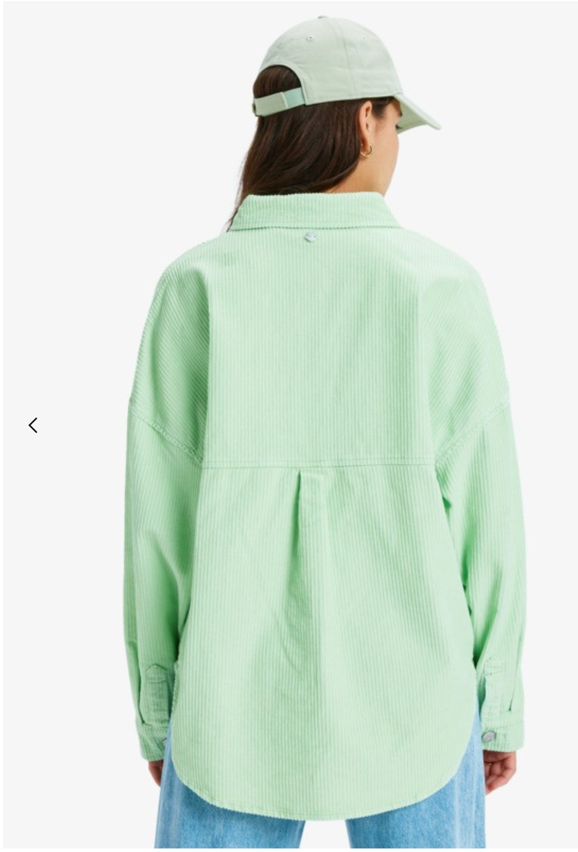 ROXY Kick Back Washed - Oversized Corduroy Jacket for Women