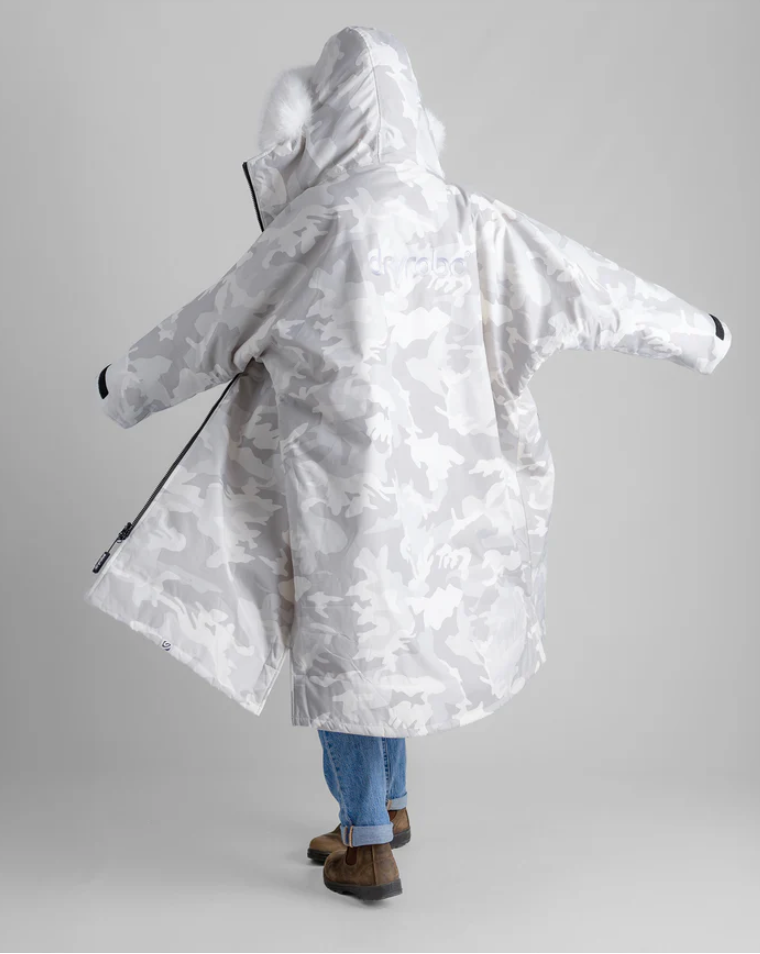 Alpine White Camo Advance Changing Robe