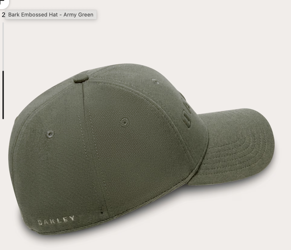 OAKLEY Bark Embossed Hat