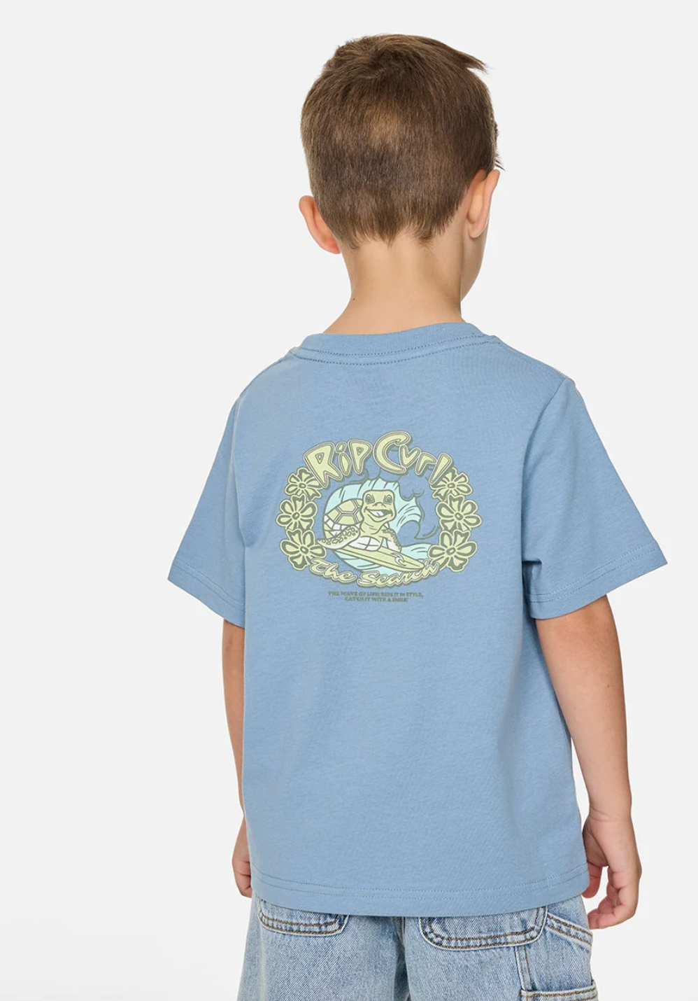 Ripcurl ride the waves art t-shirt