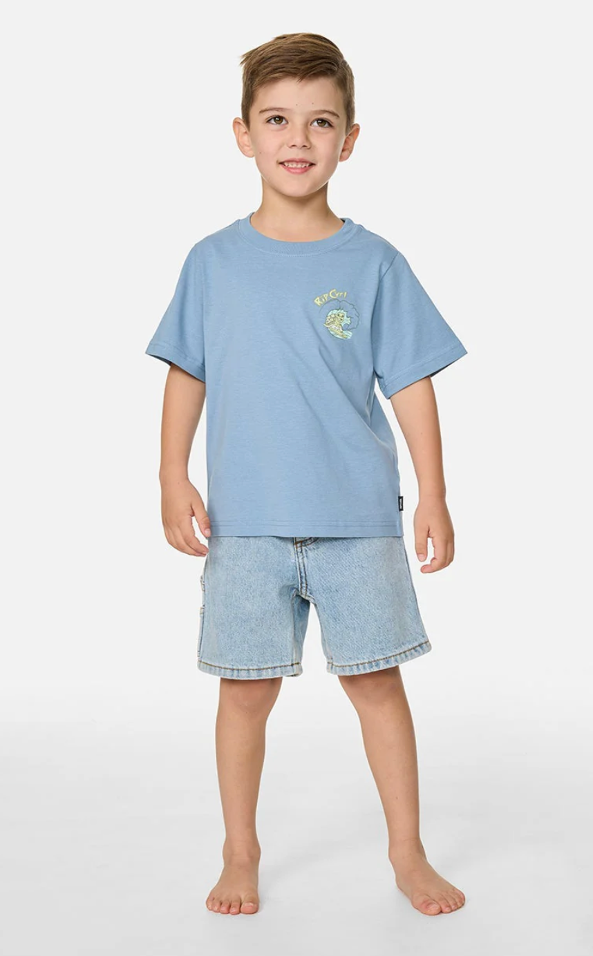 Ripcurl ride the waves art t-shirt