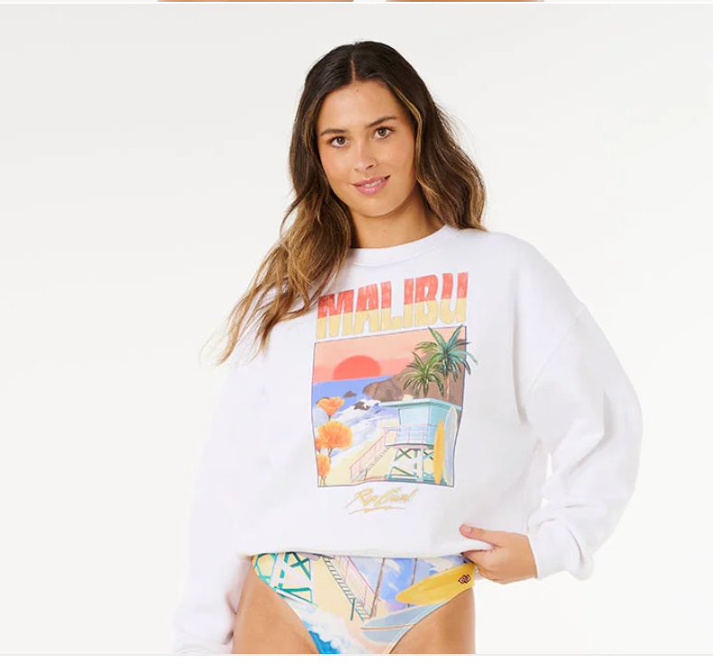 Ripcurl Hayley Oversize drop shoulder crew