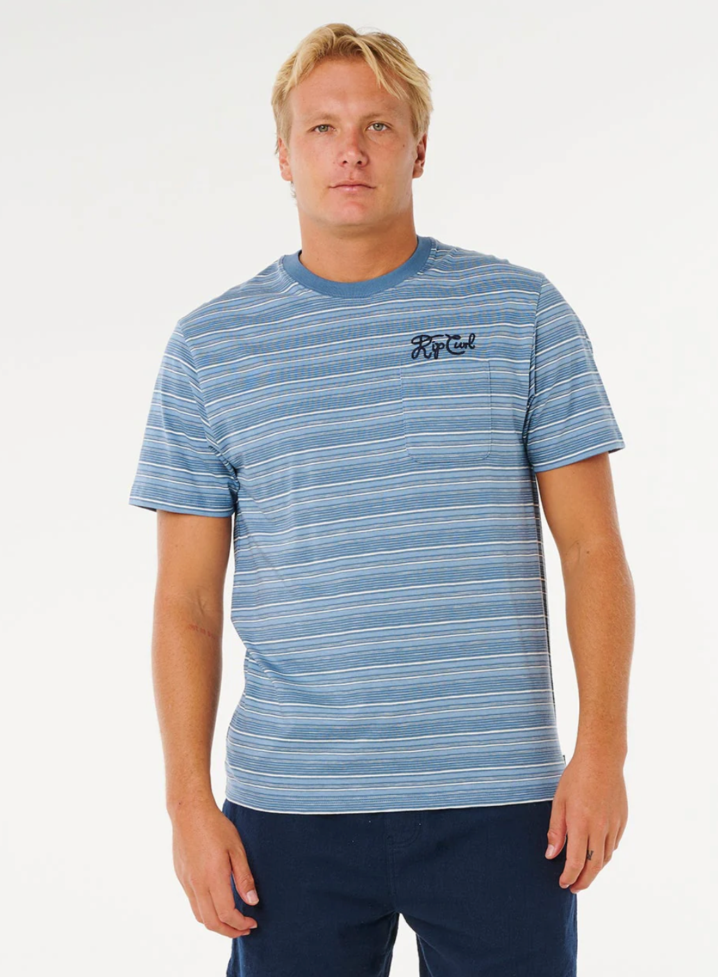 Ripcurl rinse stripe t-shirt