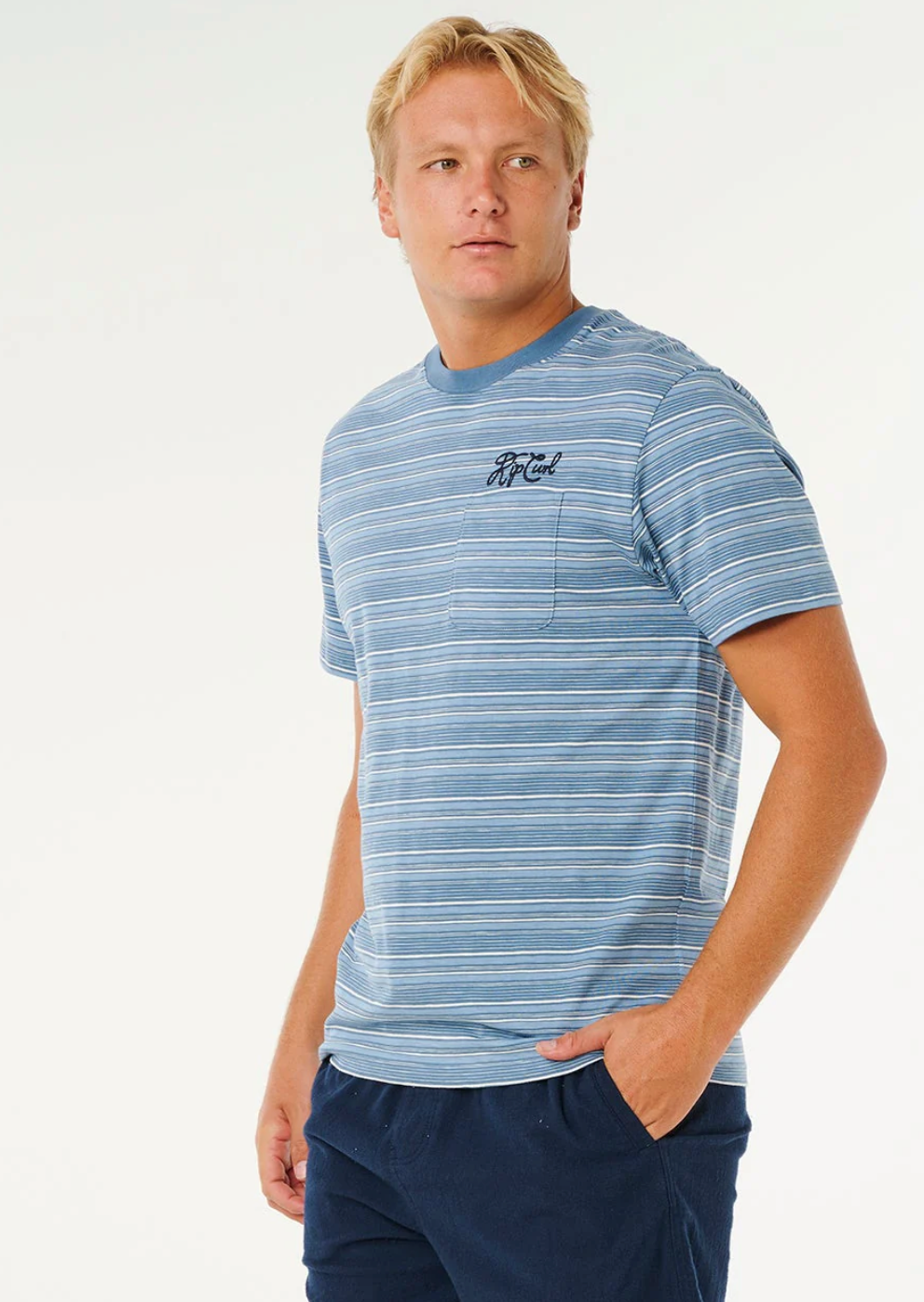 Ripcurl rinse stripe t-shirt