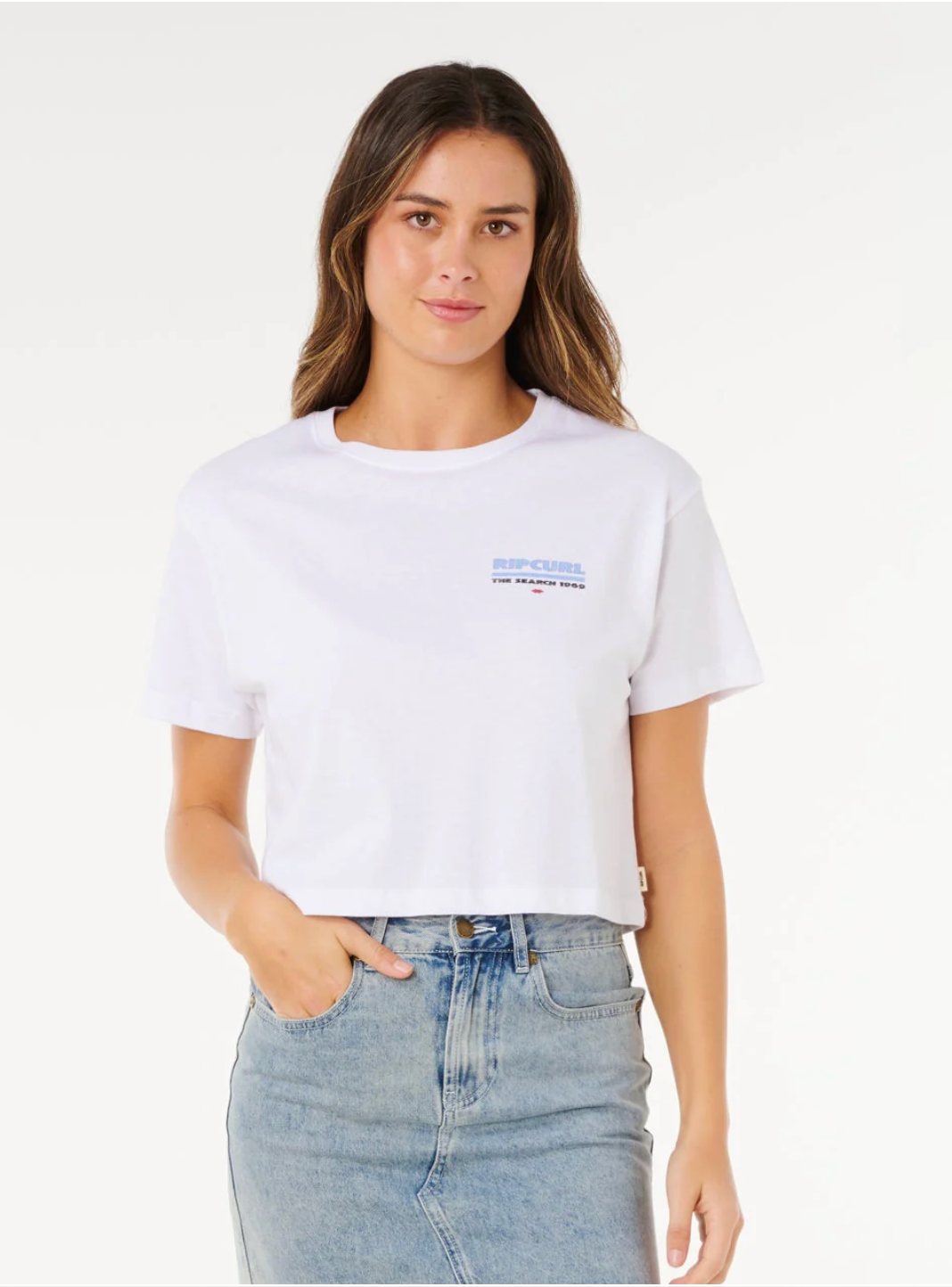 Rip Curl Hayley O crop t-shirt