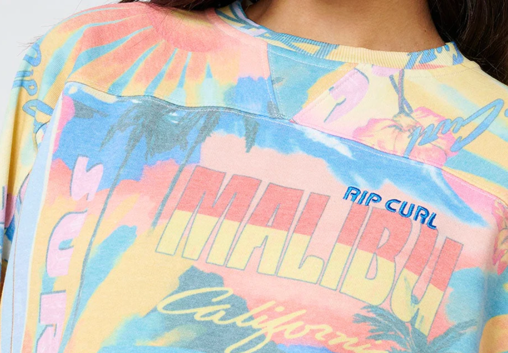 Ripcurl surf side relaxed crew