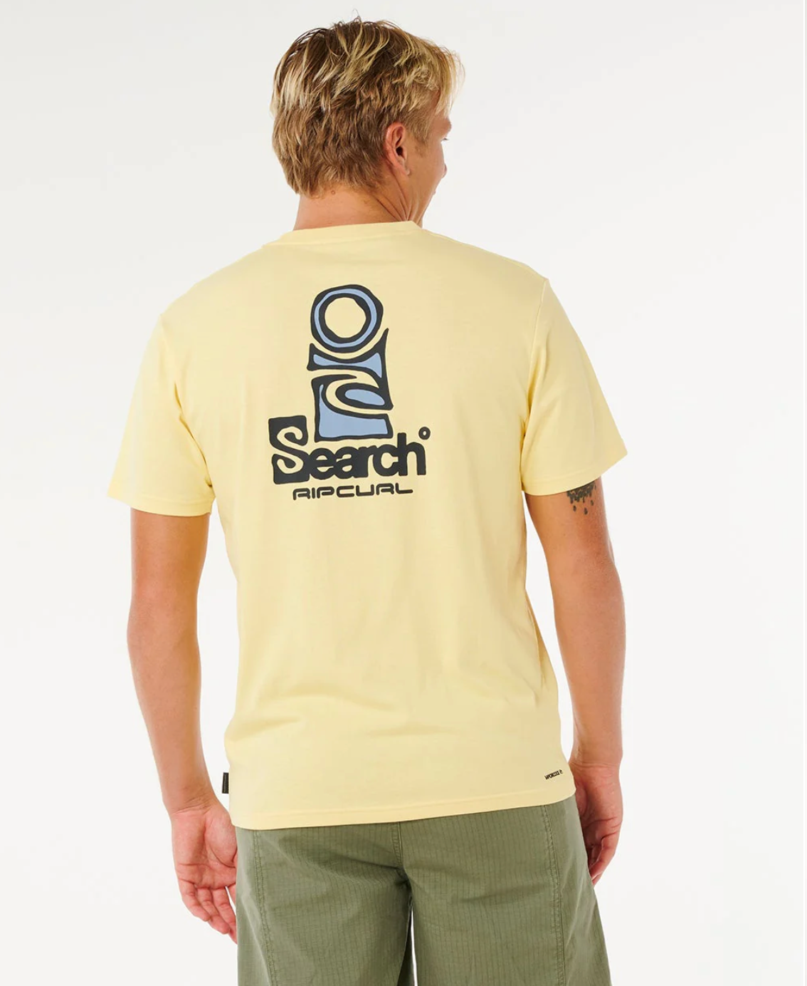 Ripcurl vaporcool search stacked t-shirt