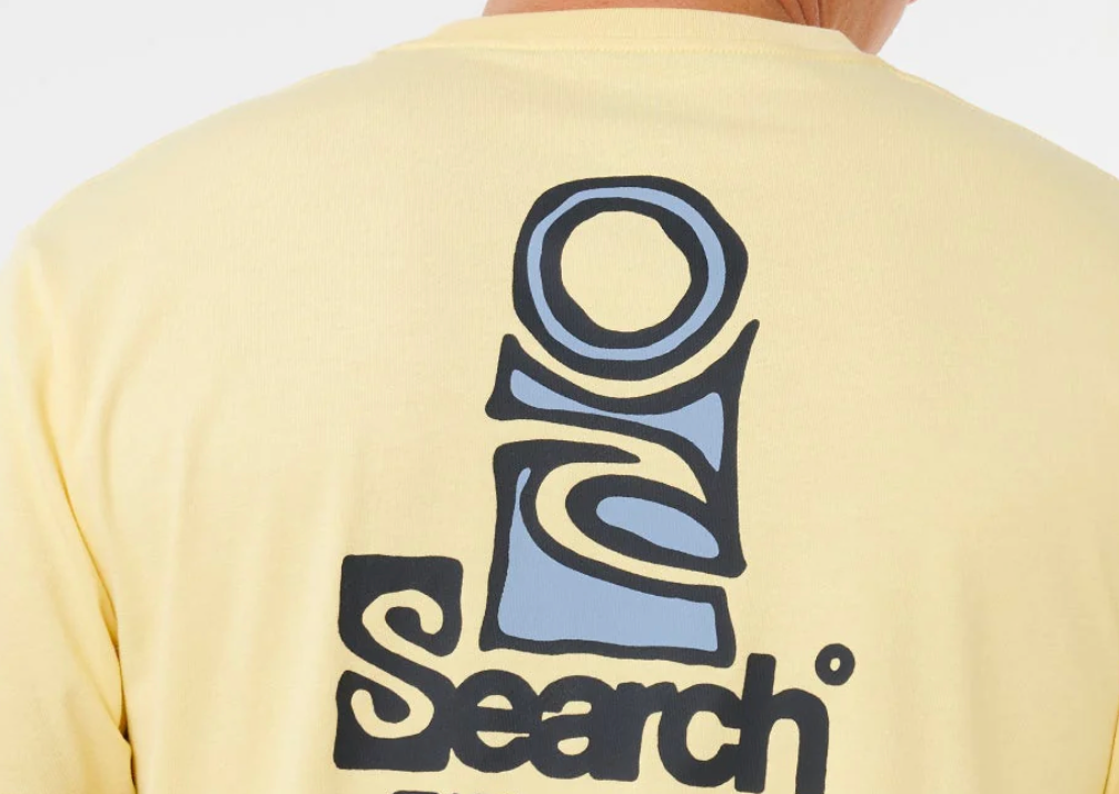 Ripcurl vaporcool search stacked t-shirt