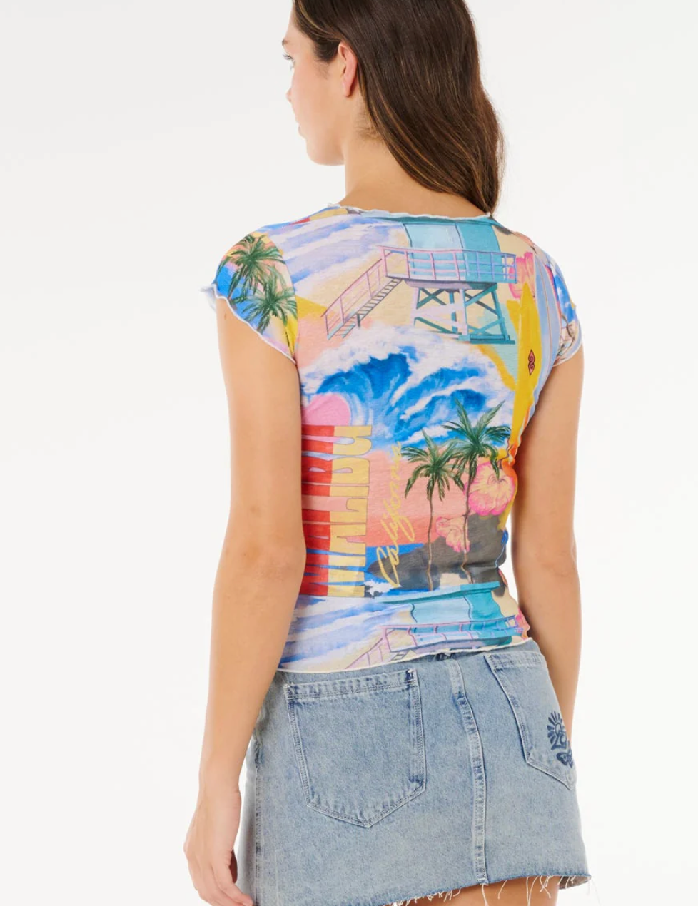 Ripcurl malibu sheer t-shirt