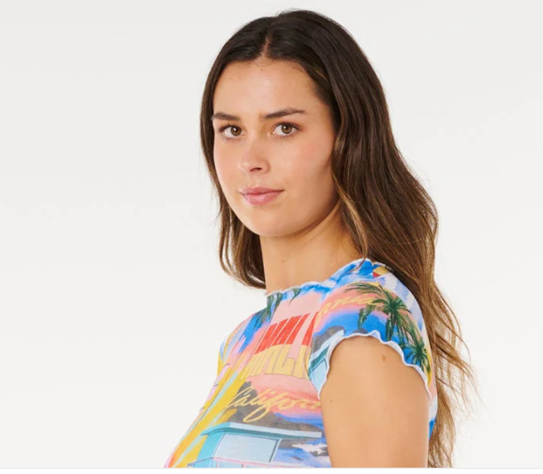 Ripcurl malibu sheer t-shirt
