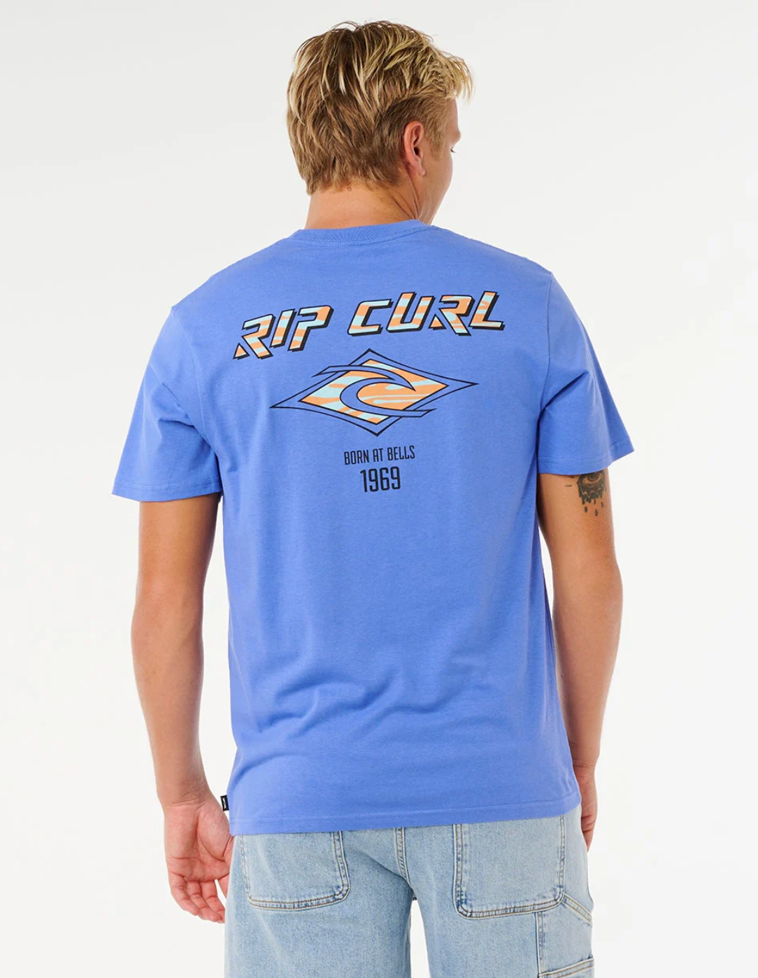 Ripcurl fade out icon t-shirt