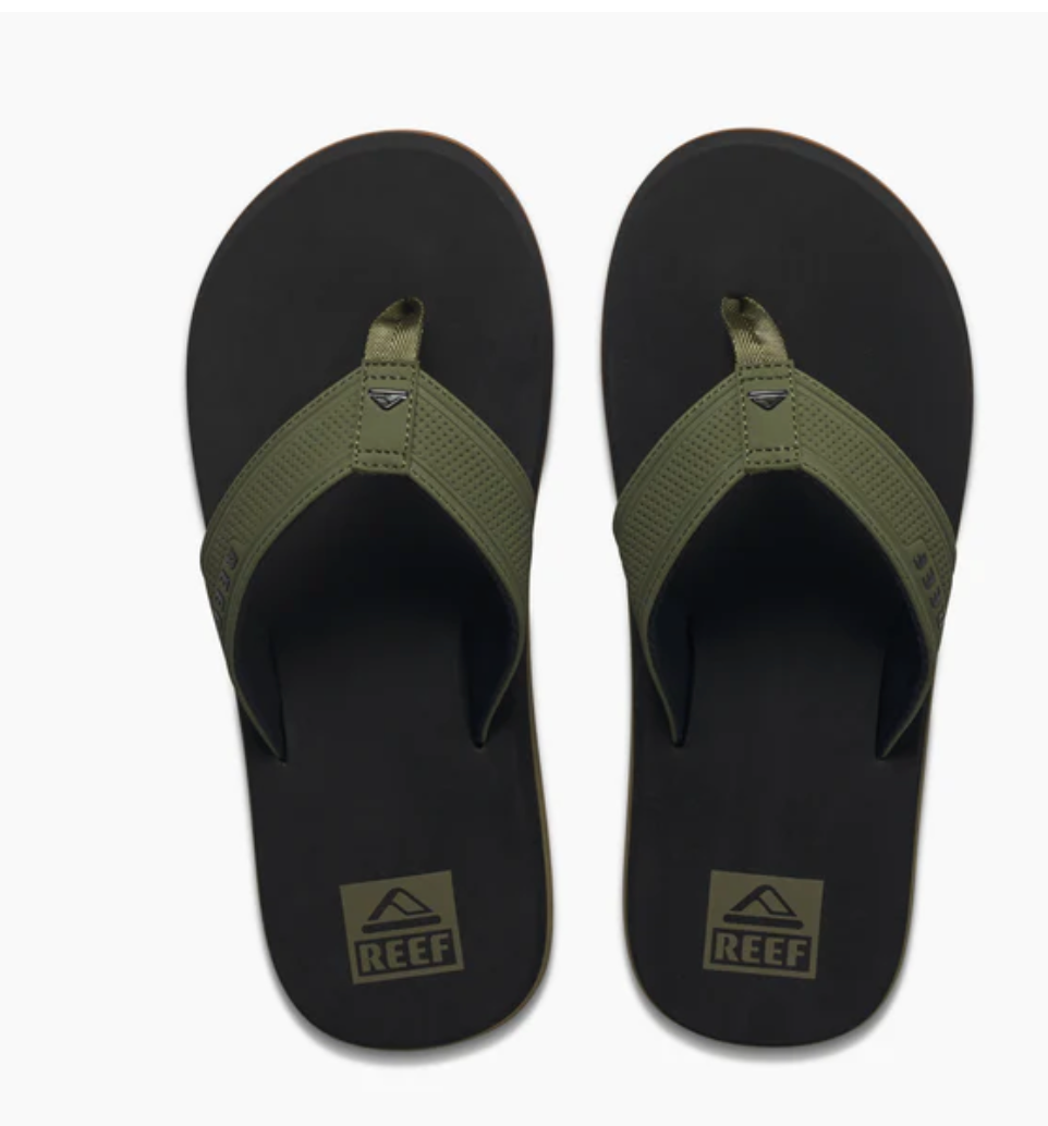 Reef The Layback - Black/Olive