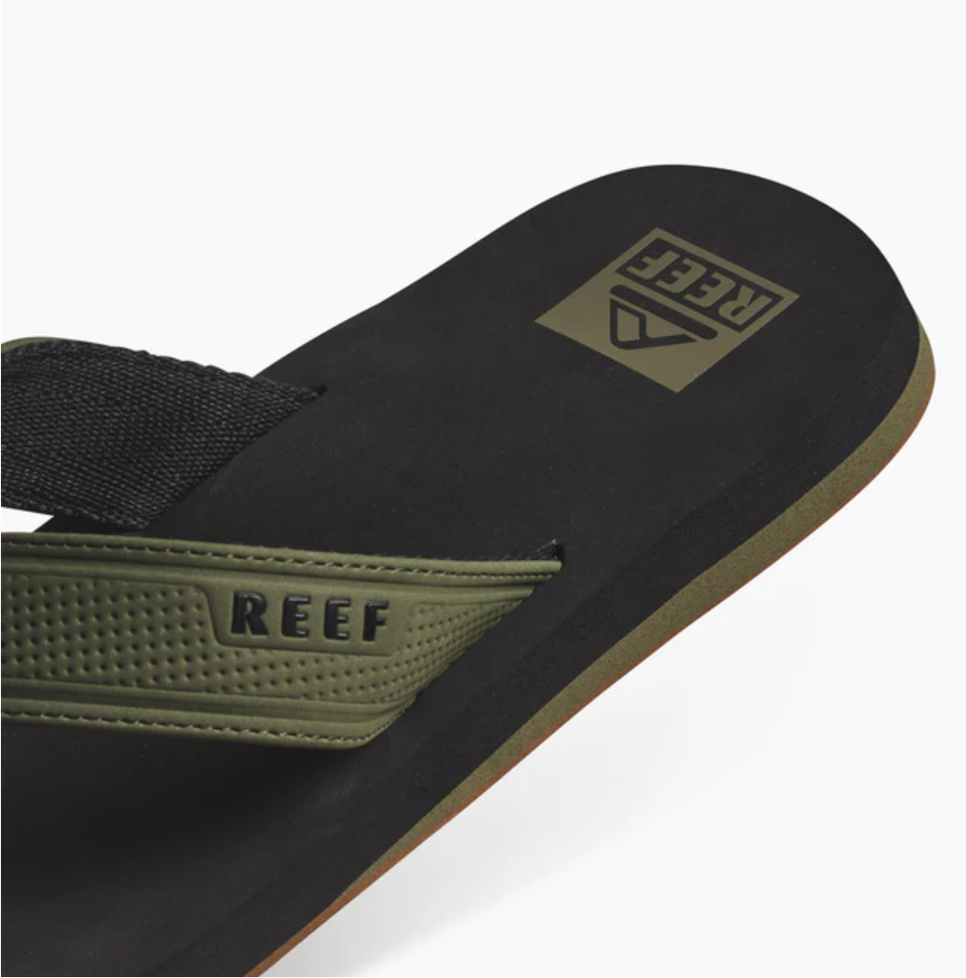 Reef The Layback - Black/Olive