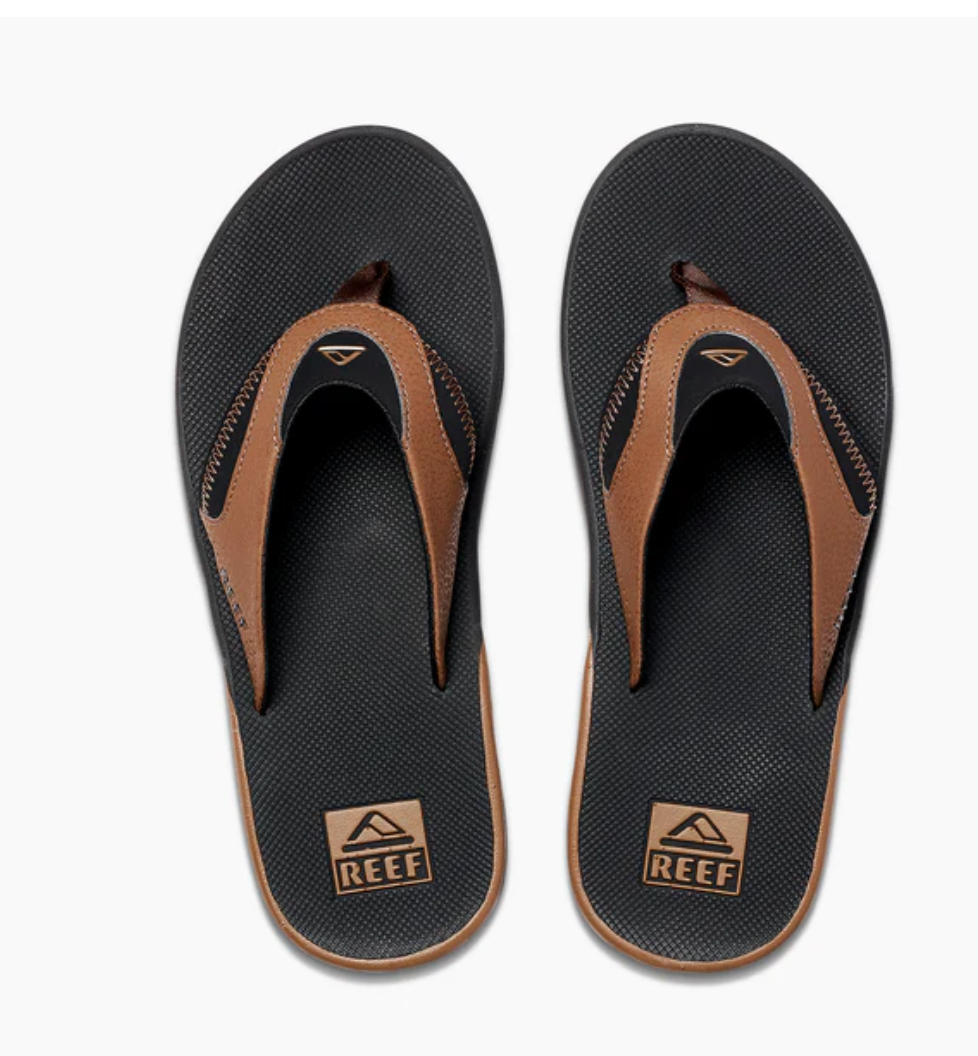 Reef fanning black /tan