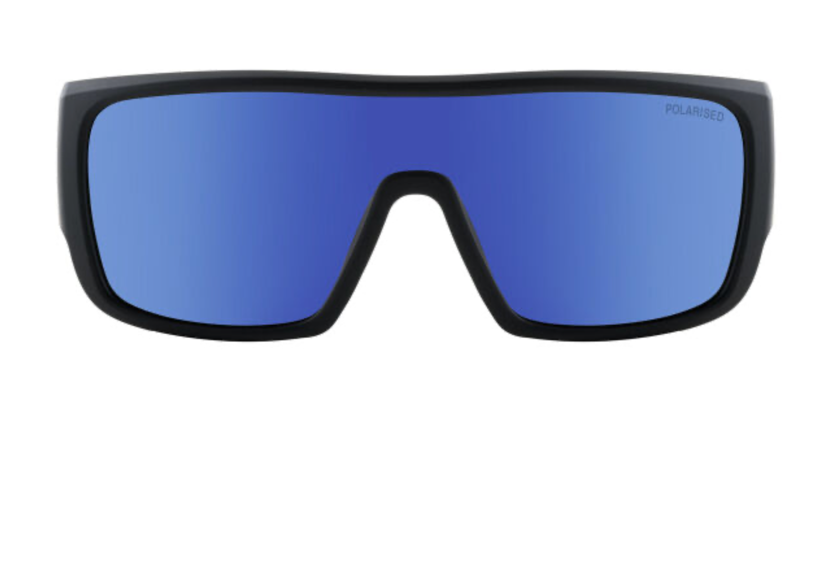 Dirty Dog Grey/Blue Mirror Polarised  /  Satin Black - 53816 -