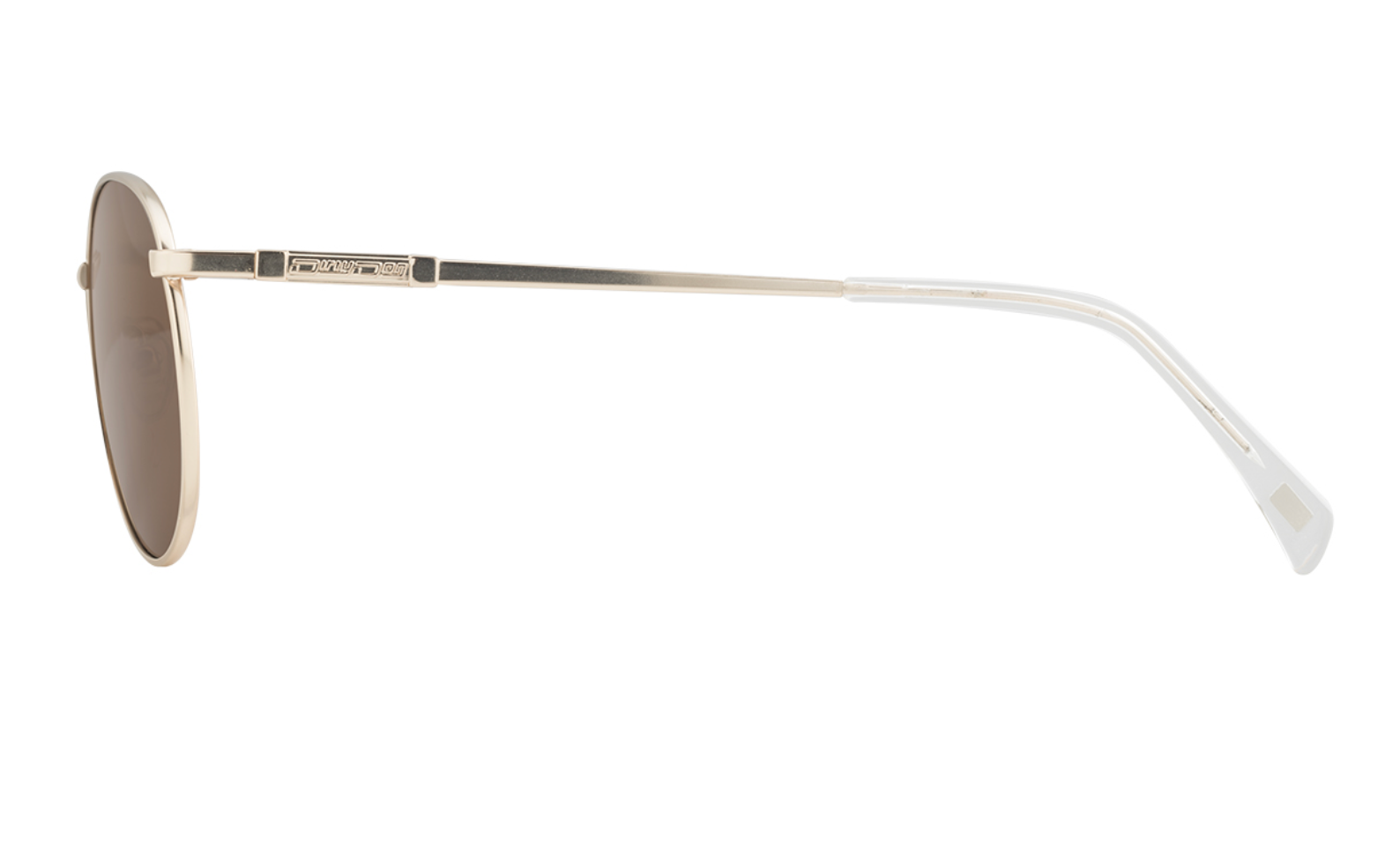 Dirty Dog Brown Polarised / Satin Light Gold - 53636-