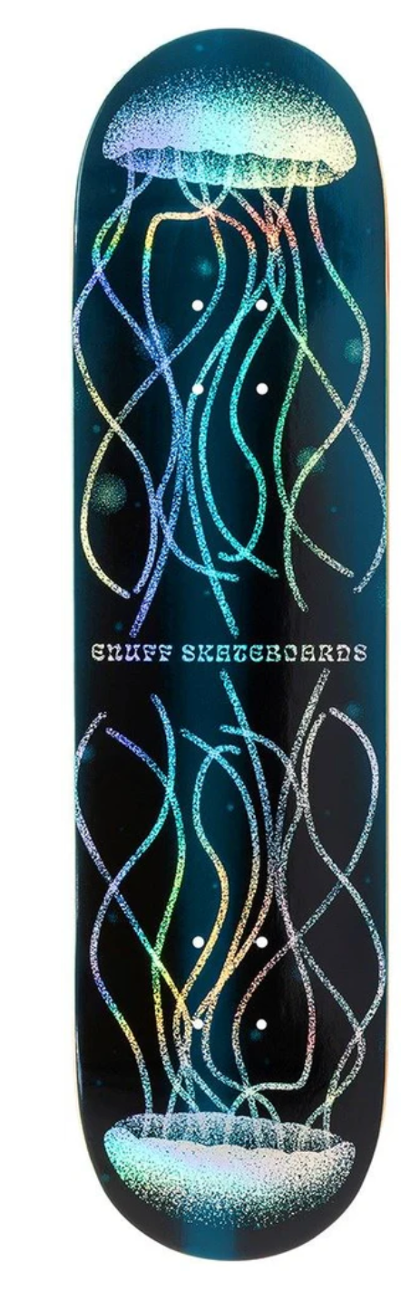 ENUFF DESIGNER - ABYSS HOLOGRAM JELLYFISH SKATEBOARD DECK