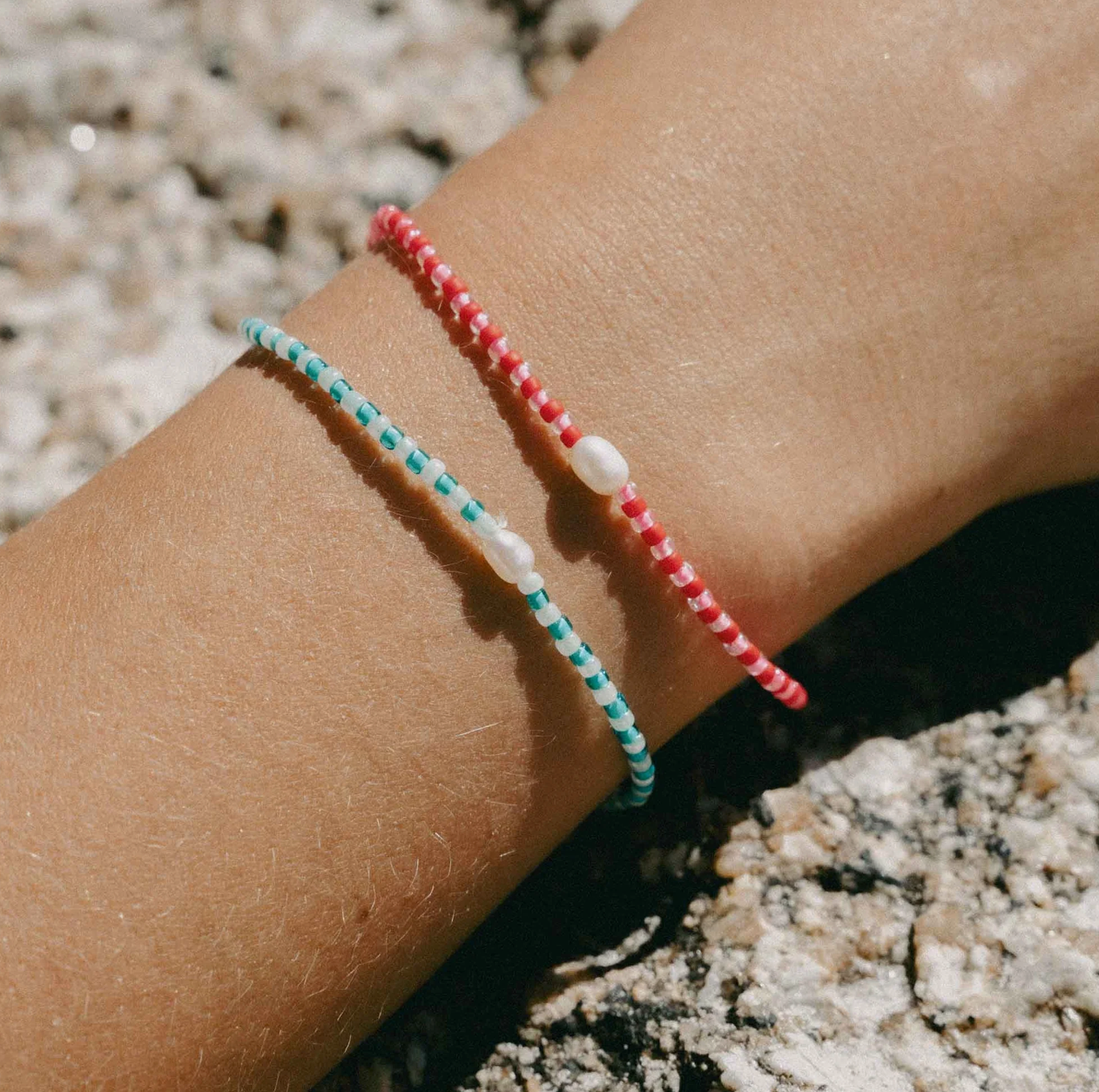 MUTIARA DAINTY BEADED PEARL BRACELET - PB-012