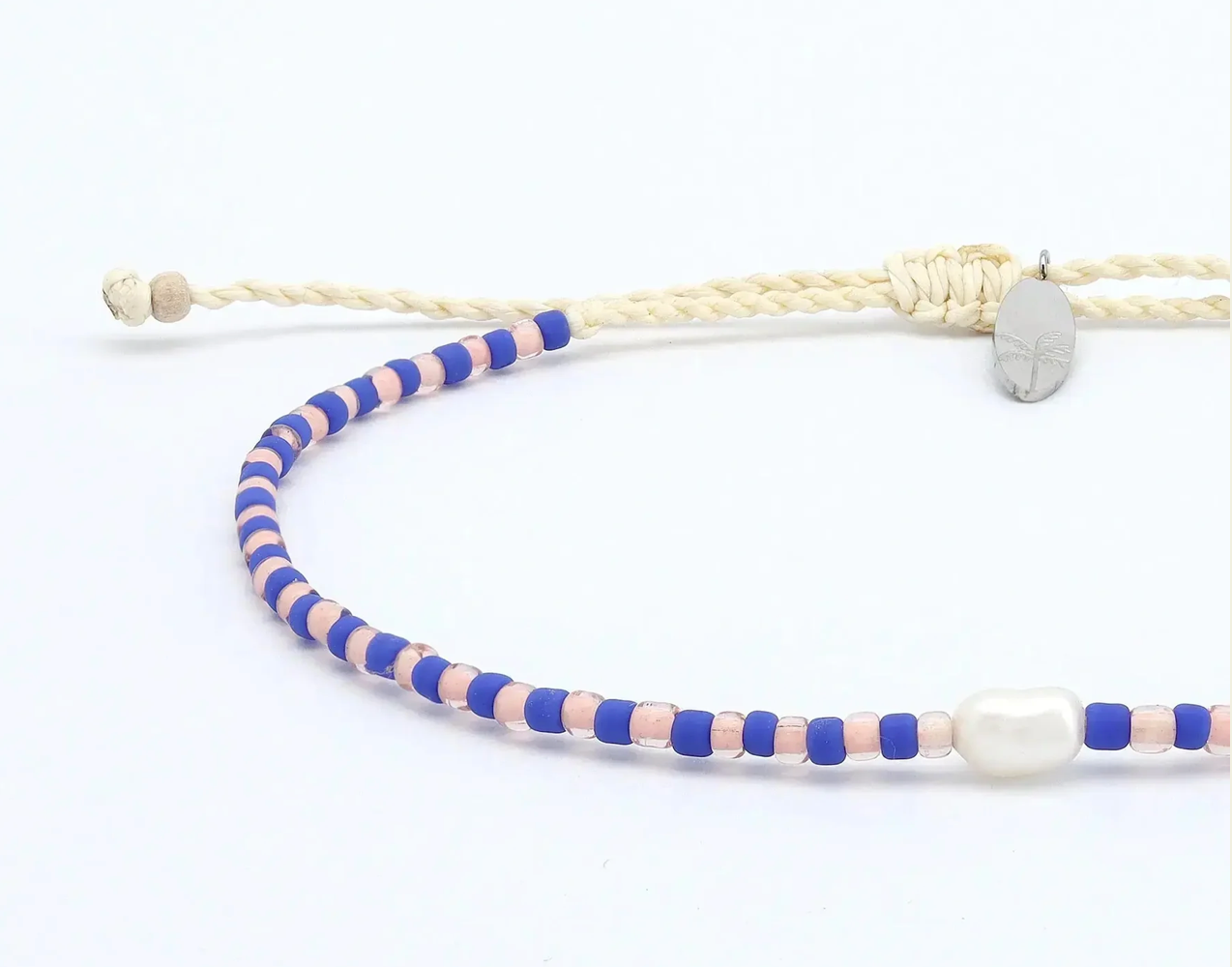 PINEAPPLE MUTIARA DAINTY BEADED PEARL ANKLET- PB-018