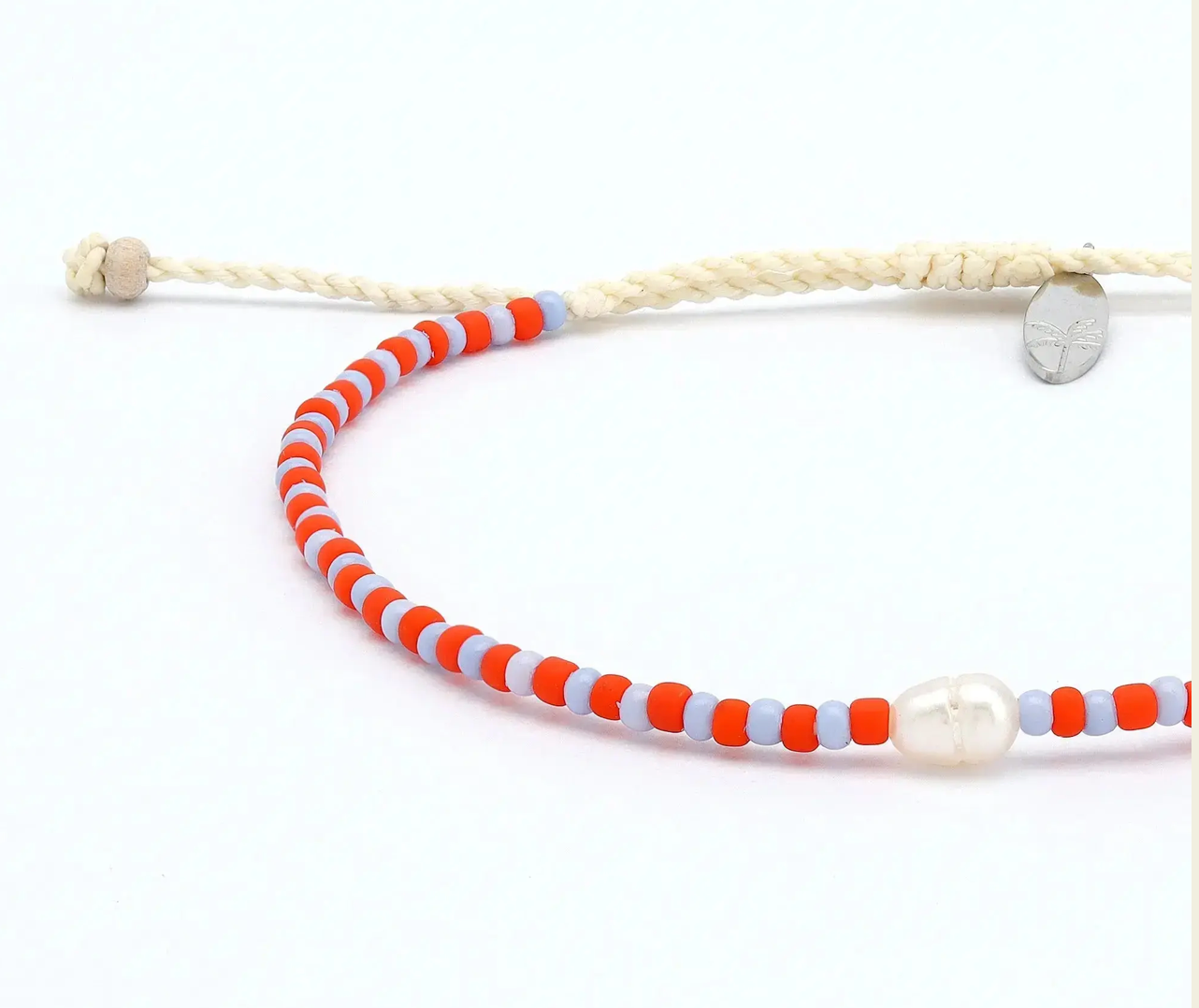 PINEPLLE  MUTIARA DAINTY BEADED PEARL ANKLET - PB-016
