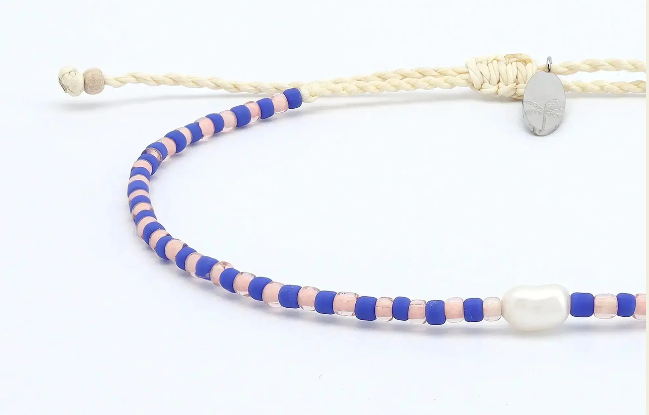 PINEAPPLE MUTIARA DAINTY BEADED PEARL BRACELET - PB-013