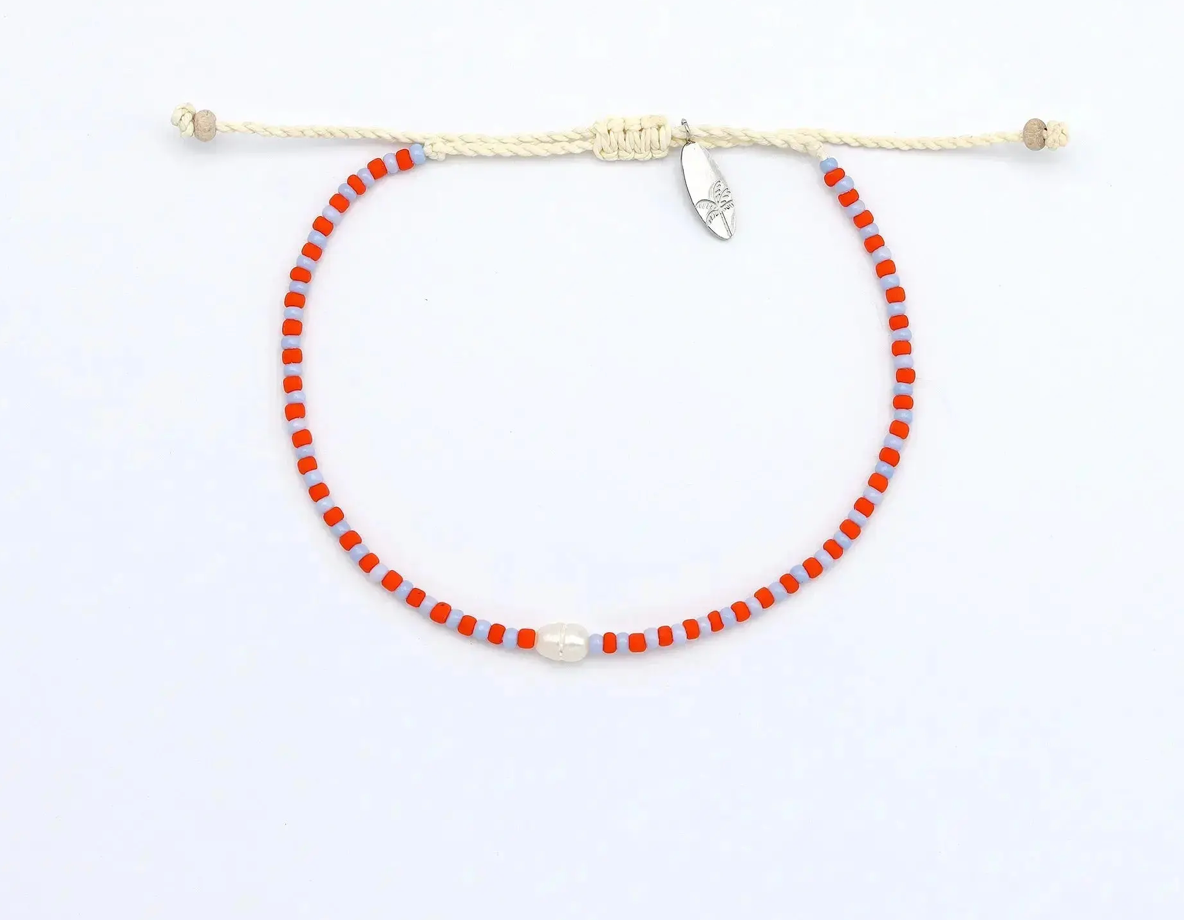 PINEAPPLE MUTIARA DAINTY BEADED PEARL BRACELET - PB-010