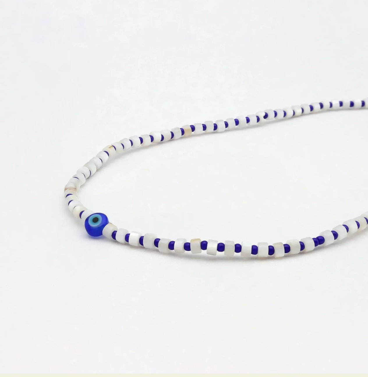 PINEAPPLE CANDIDASA EVIL EYE NECKLACE  NICNP-051