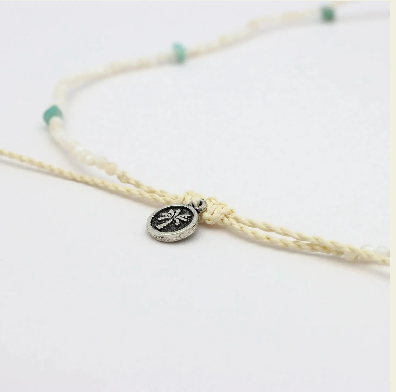 PINEAPPLE KA'ALA BEADED SURFER NECKLACE -PPN -001