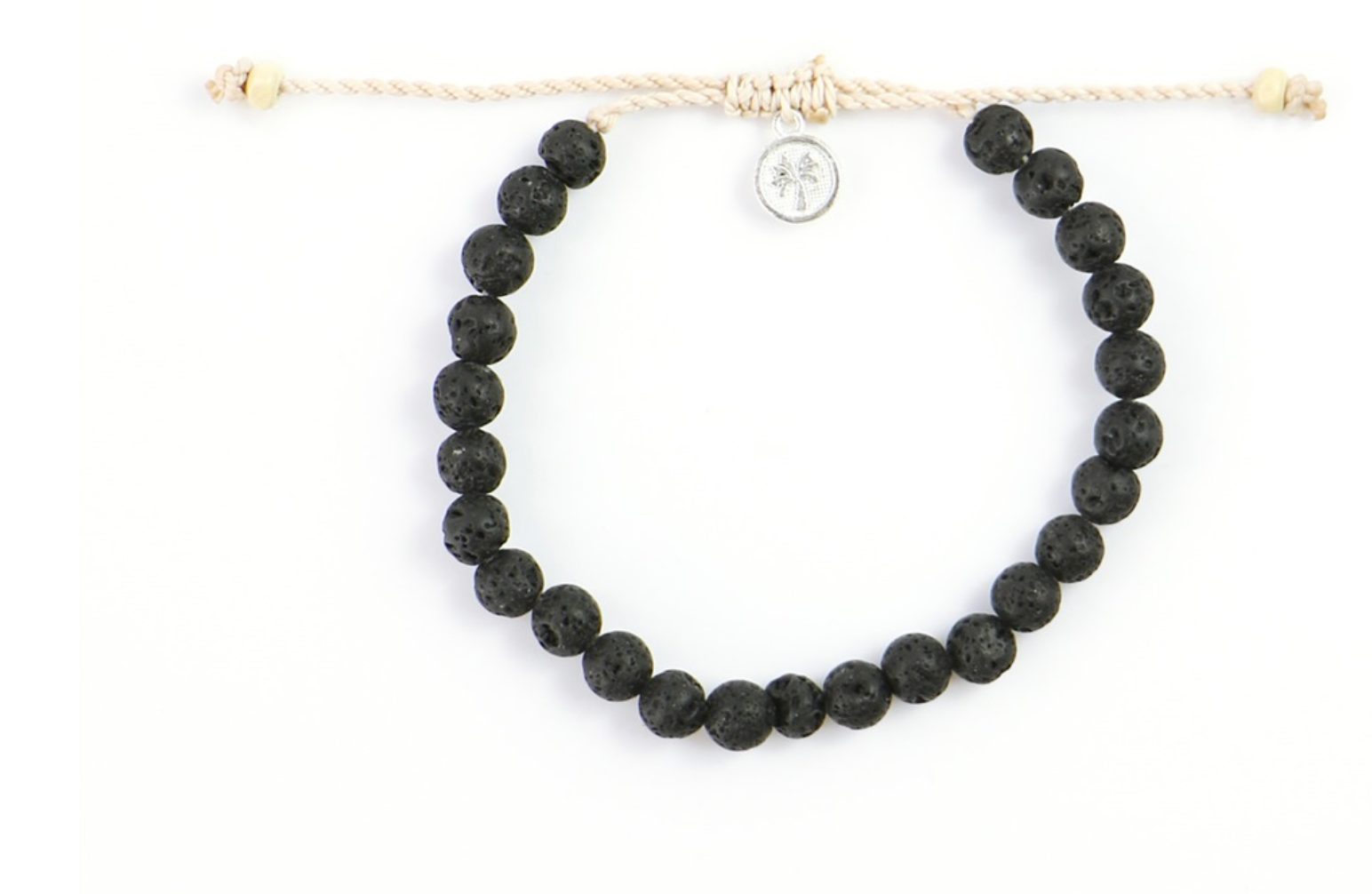 PINEAPPLE COCONUT WOOD BEADED BEACH BRACELET- NEP-305