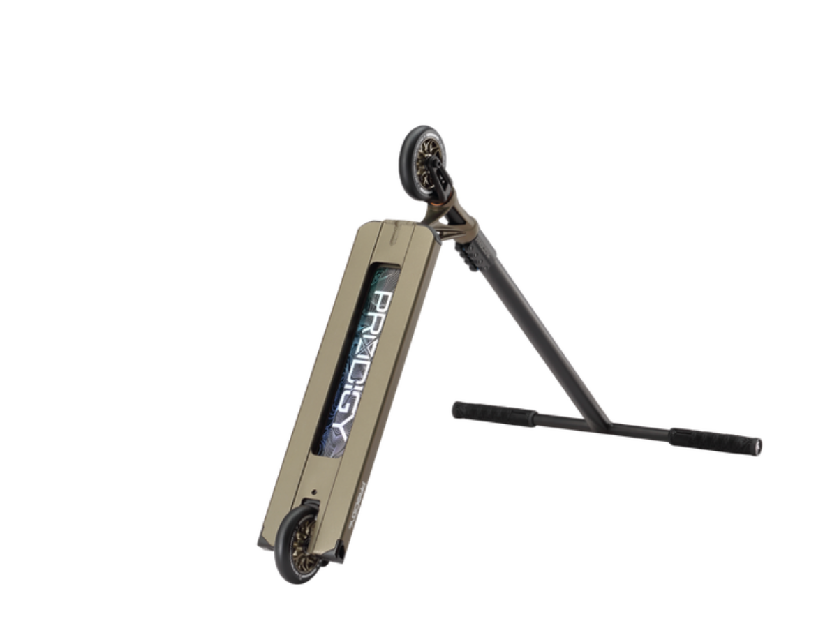 PRODIGY X ONE STREET COMPLETE PRO SCOOTER - OLIVE