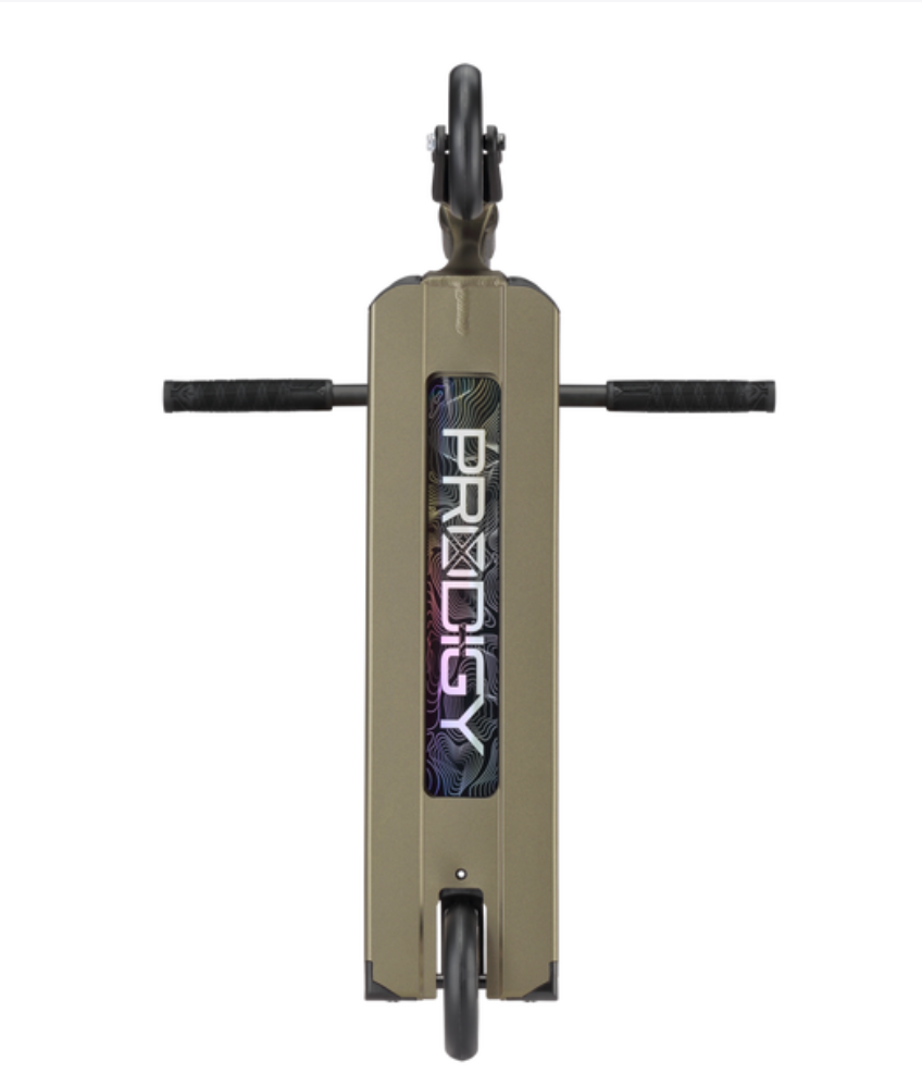 PRODIGY X ONE STREET COMPLETE PRO SCOOTER - OLIVE