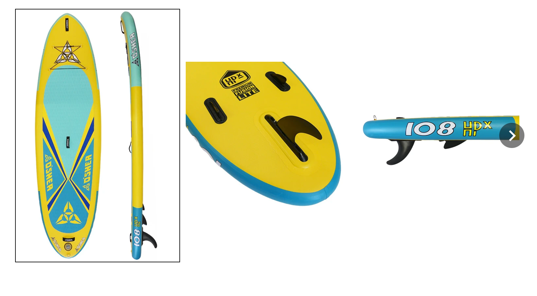 O'SHEA 10'8" HPx INFLATABLE SUP PACKAGE