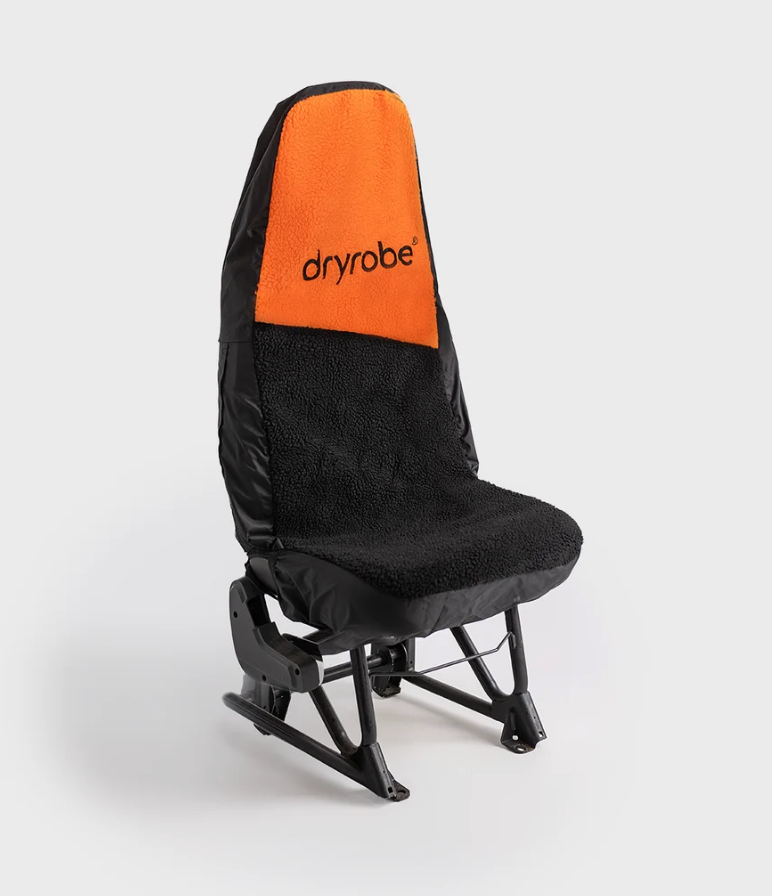 DRYROBE Orange Black Car Seat Cover Single
