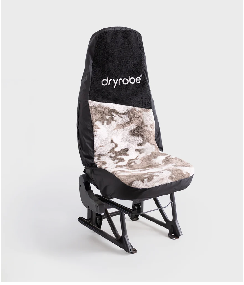 DRYROBE Sand Camo Black Car Seat Cover