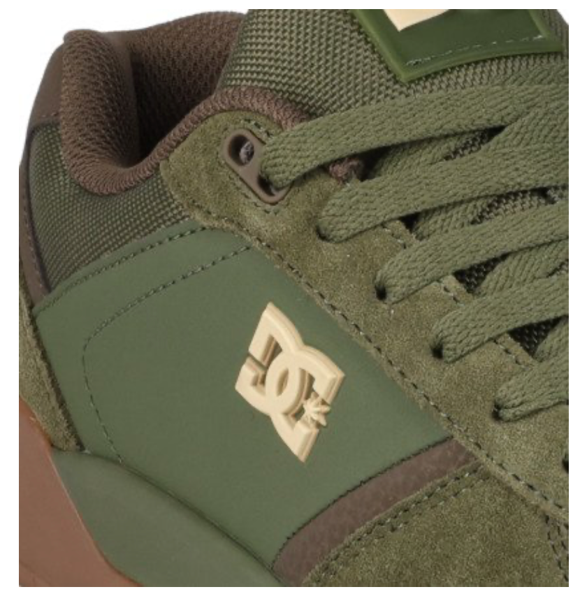DC Fractal Men Green Trainers