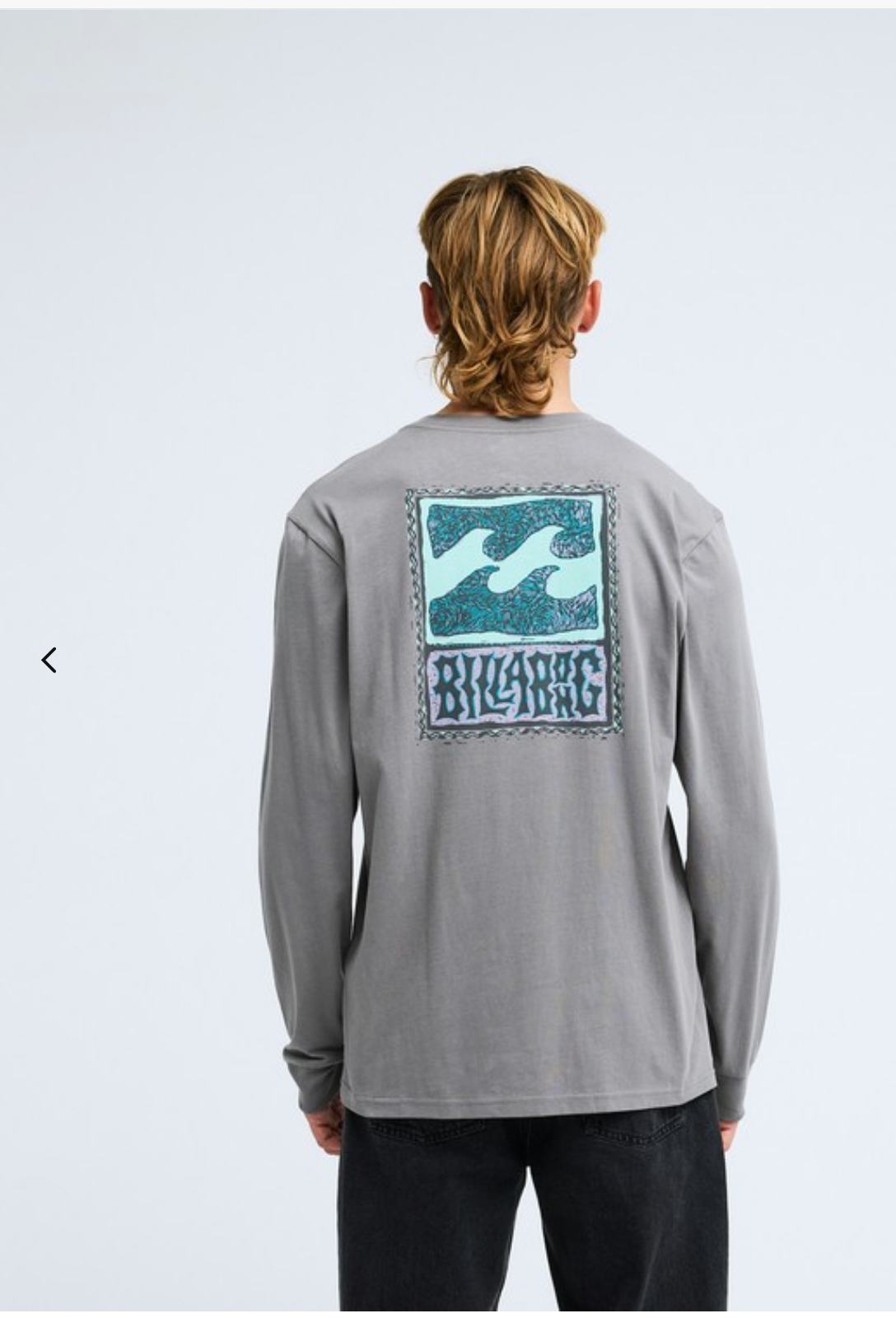 Billabong Stamp Men Grey Long Sleeve T-Shirt