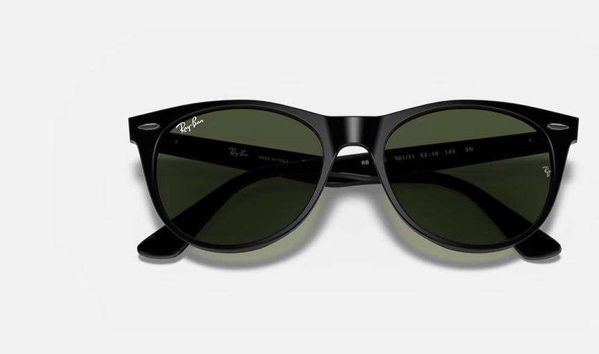 RAN-BAN wayfarer 11 - rb2185 G-15 green polarised  = SALE ===